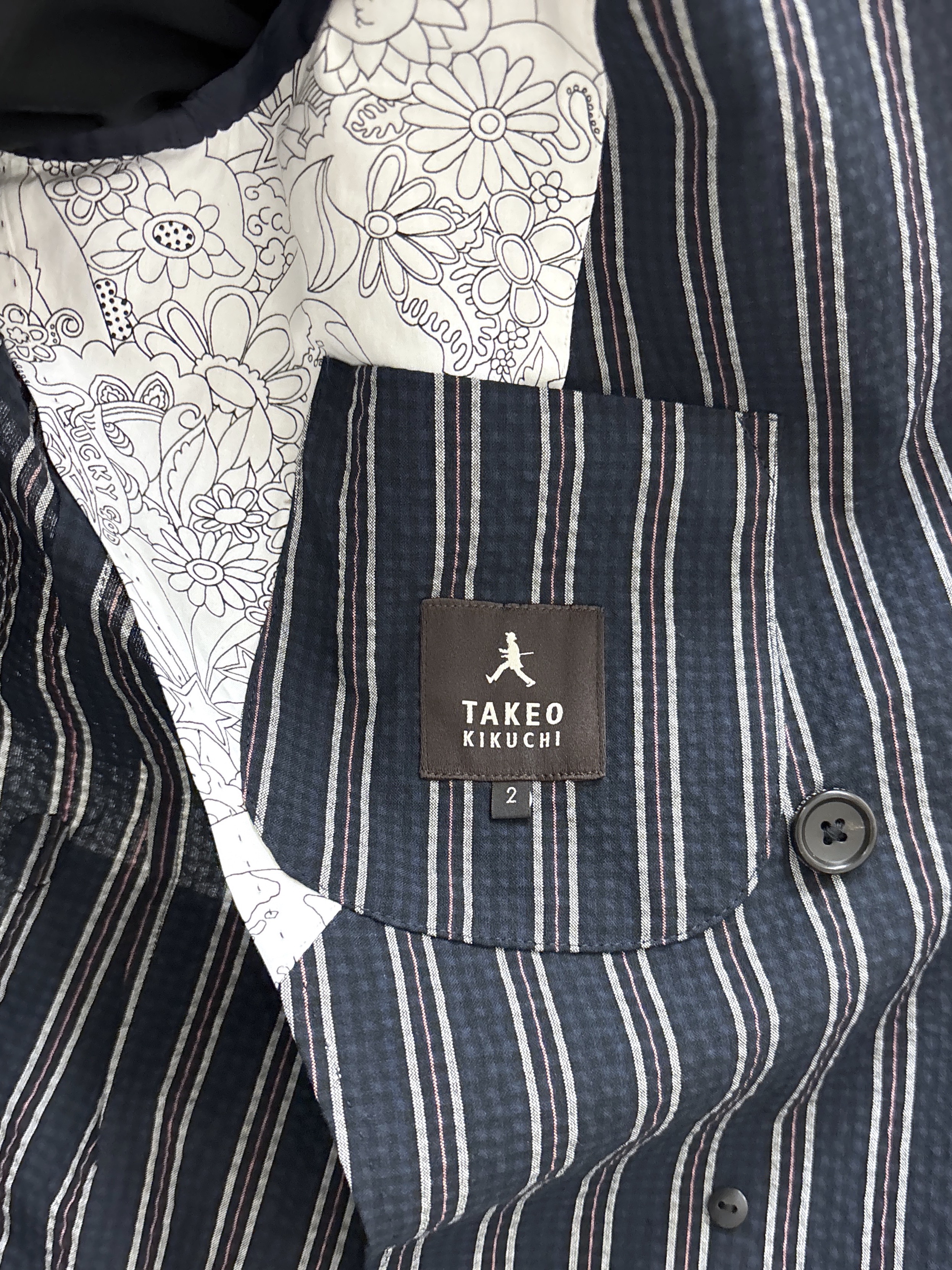 KEIさんの「TAKEO KIKUCHI｜【BOWLER HAT LABEL】サッカーストライプ ダブルジャケット」を使ったコーディネート