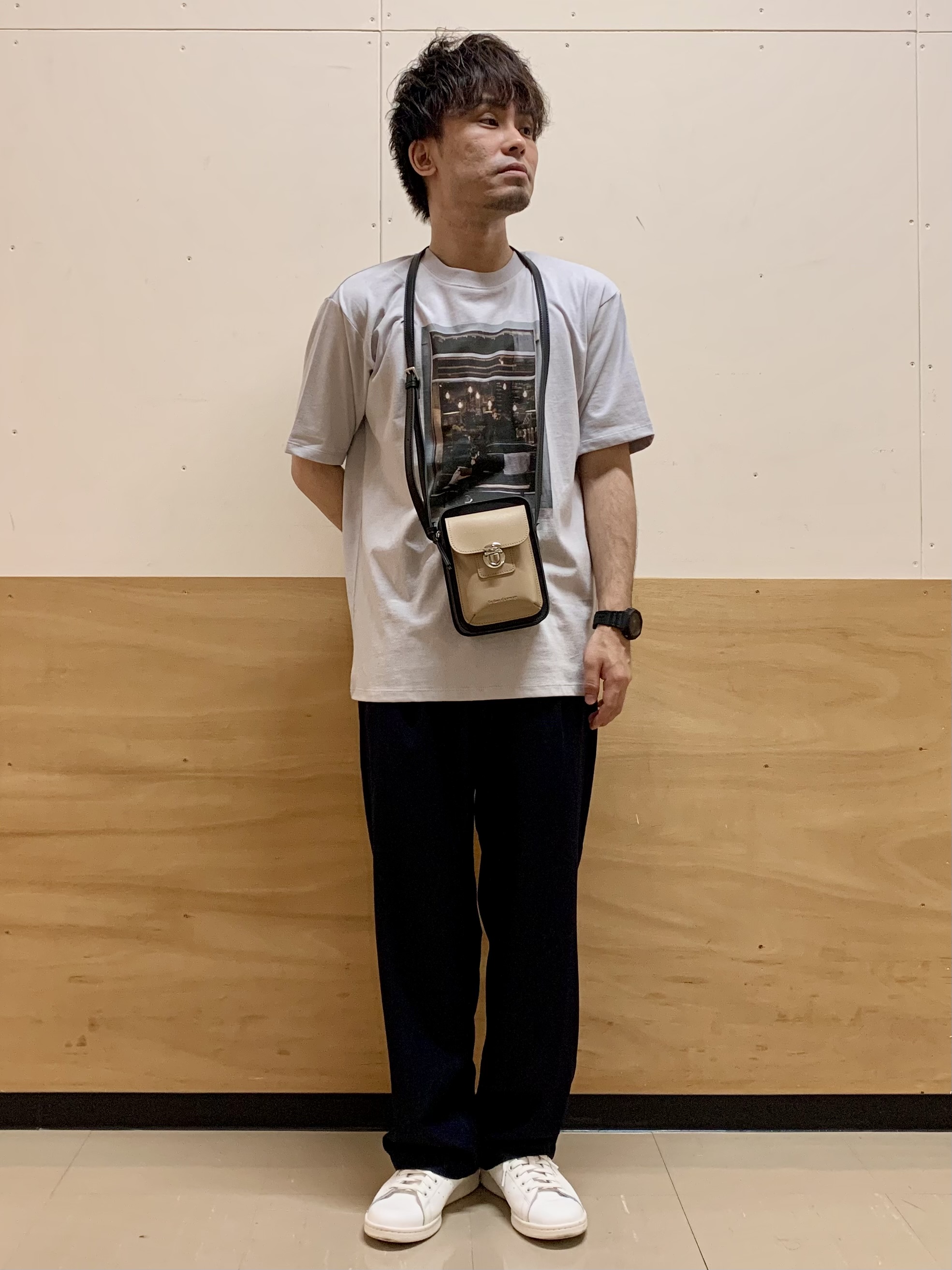 MATUさんの「THE SHOP TK｜モノクロ フォトグラフィー 半袖Tシャツ 洗濯機OK」を使ったコーディネート