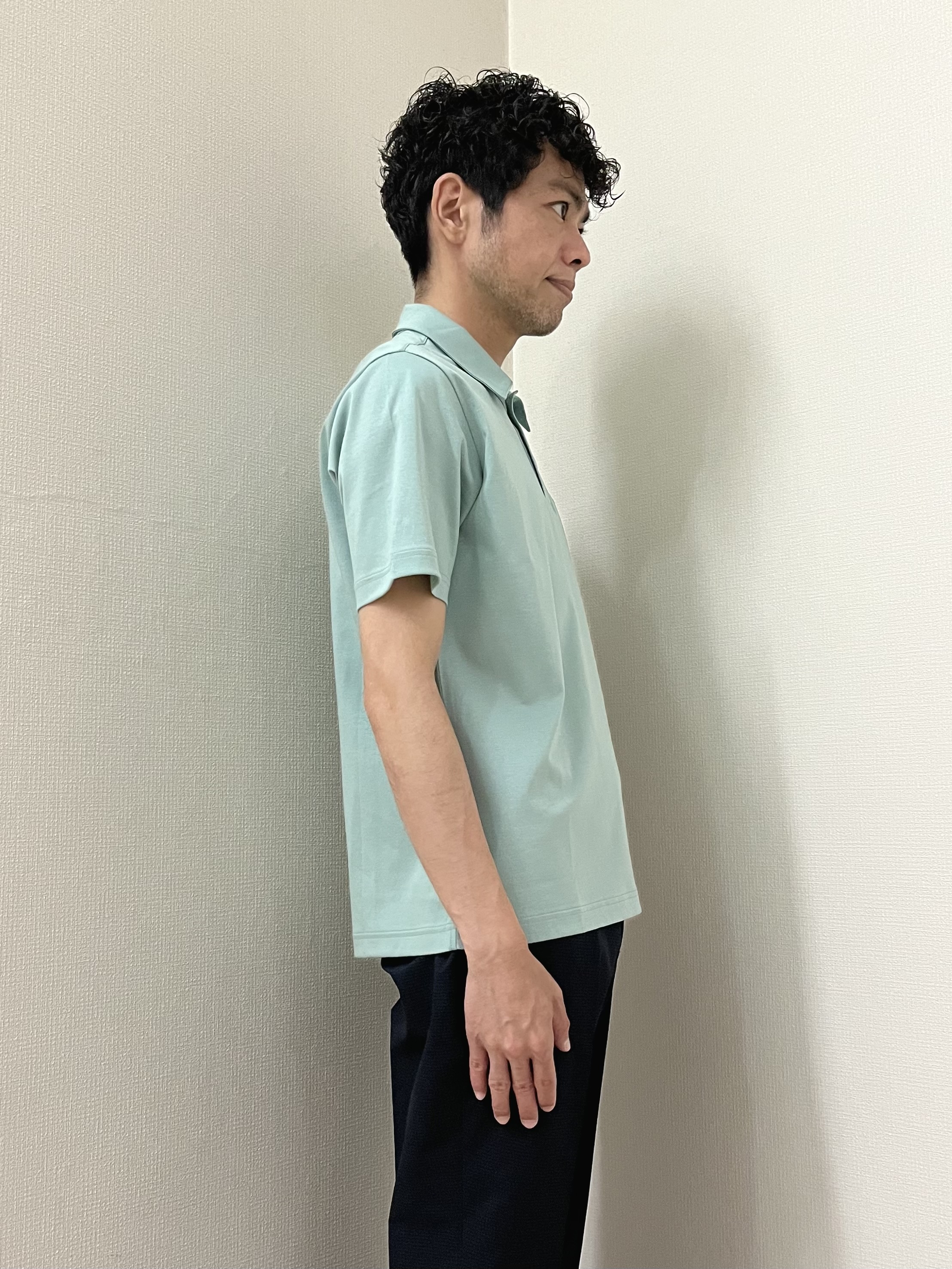 URAさんの「TAKEO KIKUCHI｜【抗菌防臭】COOL DOTS（R）ドビープリント ジャケット」を使ったコーディネート