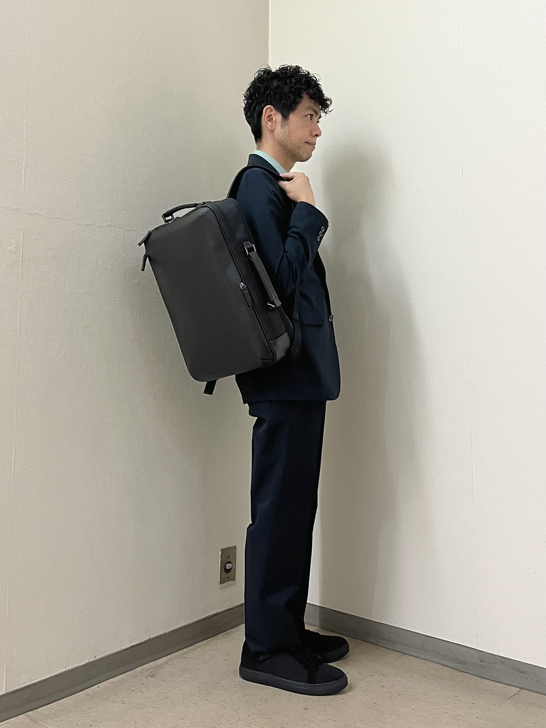 URAさんの「TAKEO KIKUCHI｜【抗菌防臭】COOL DOTS（R）ドビープリント ジャケット」を使ったコーディネート