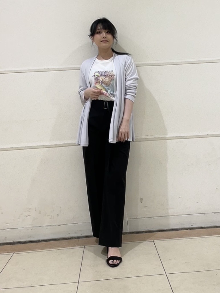 watanabeさんの「UNTITLED｜【接触冷感/UVカット/遮熱機能】フライスジャージカーディガン」を使ったコーディネート