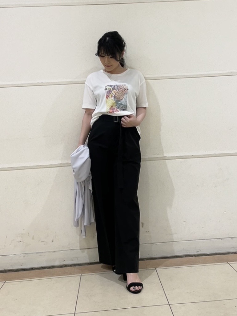 watanabeさんの「UNTITLED｜【接触冷感/UVカット/遮熱機能】フライスジャージカーディガン」を使ったコーディネート