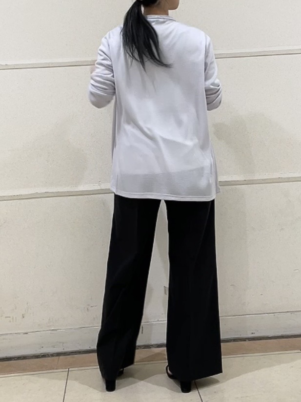 watanabeさんの「UNTITLED｜【接触冷感/UVカット/遮熱機能】フライスジャージカーディガン」を使ったコーディネート