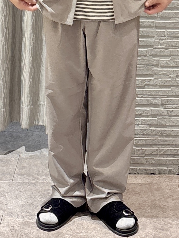 Pーyamaさんの「THE SHOP TK｜クールウェザー 半袖シャツ 接触冷感／吸水速乾／洗濯機OK／セットアップ可」を使ったコーディネート