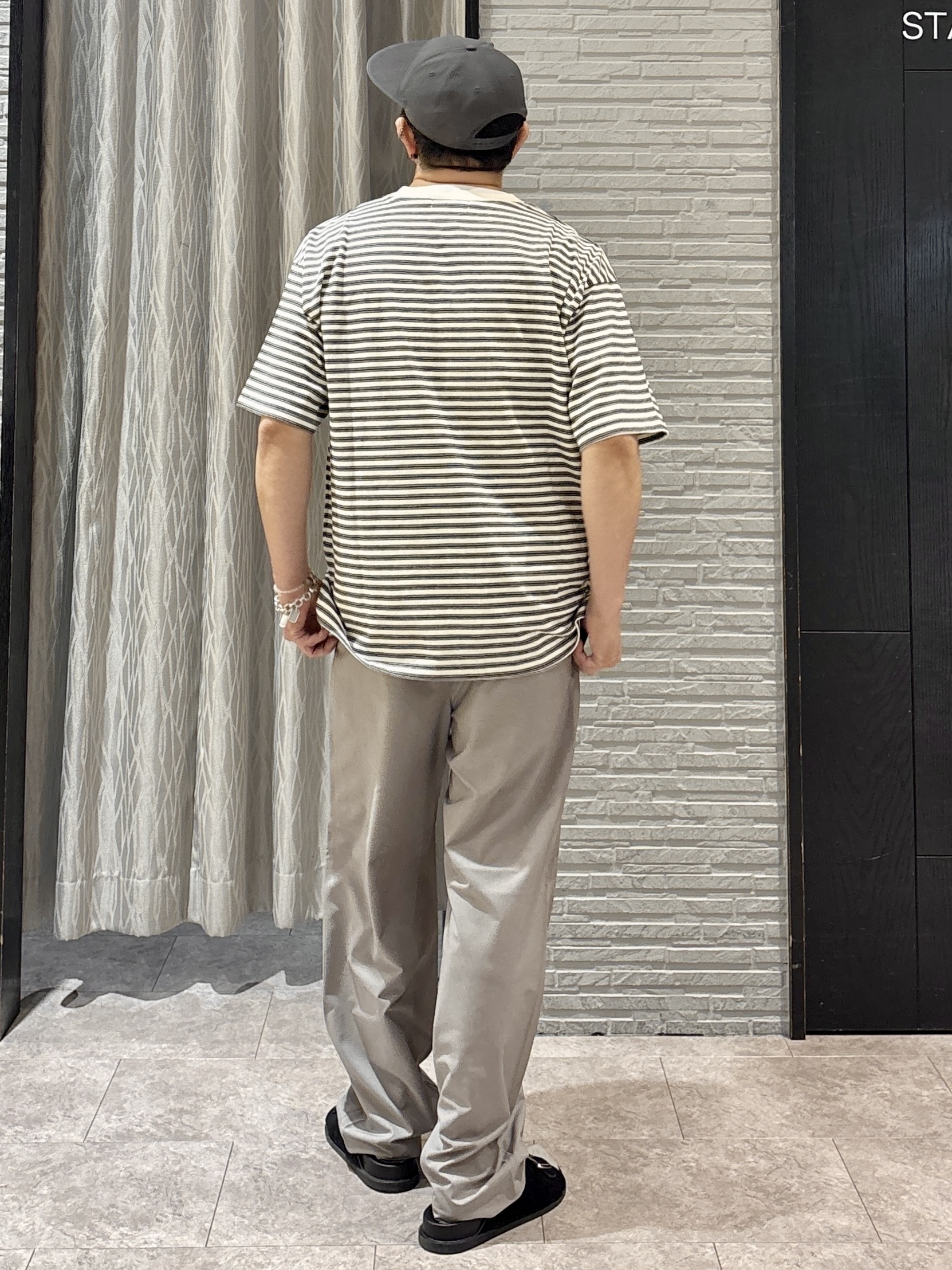 Pーyamaさんの「THE SHOP TK｜クールウェザー 半袖シャツ 接触冷感／吸水速乾／洗濯機OK／セットアップ可」を使ったコーディネート