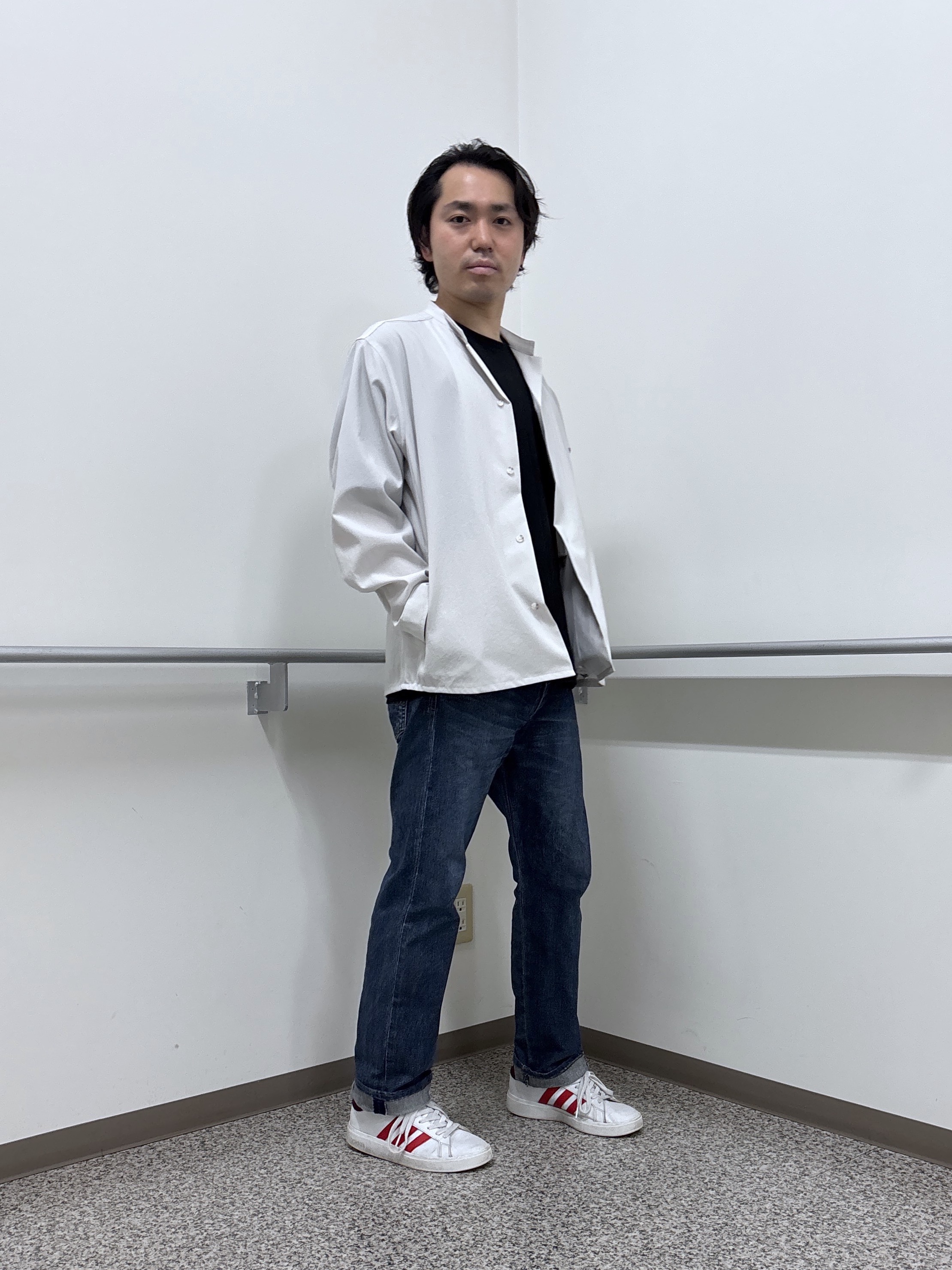 KEIさんの「TAKEO KIKUCHI｜【撥水・洗える・シワになりにくい】 リランチェ（R） シャツ」を使ったコーディネート