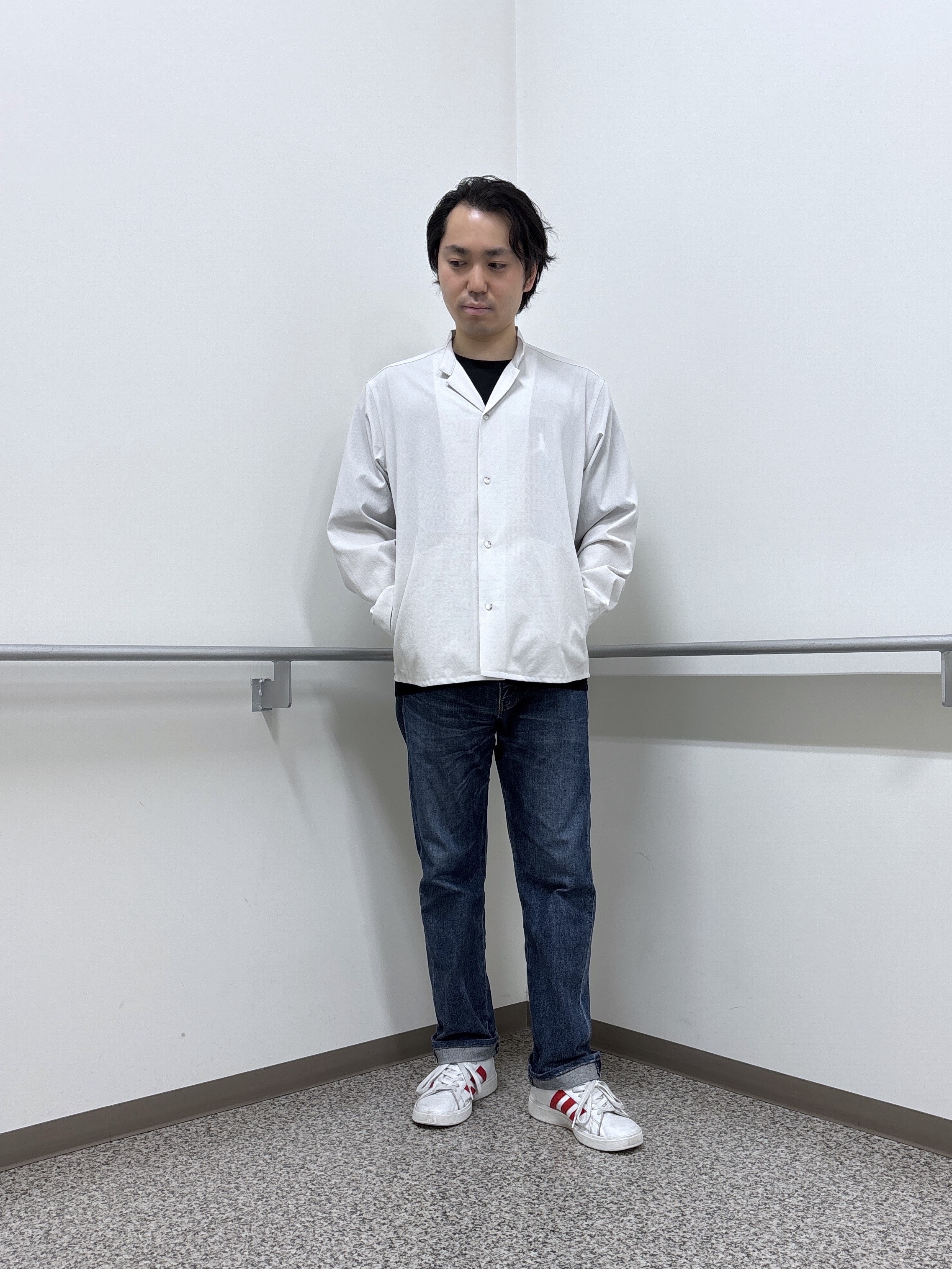 KEIさんの「TAKEO KIKUCHI｜【撥水・洗える・シワになりにくい】 リランチェ（R） シャツ」を使ったコーディネート
