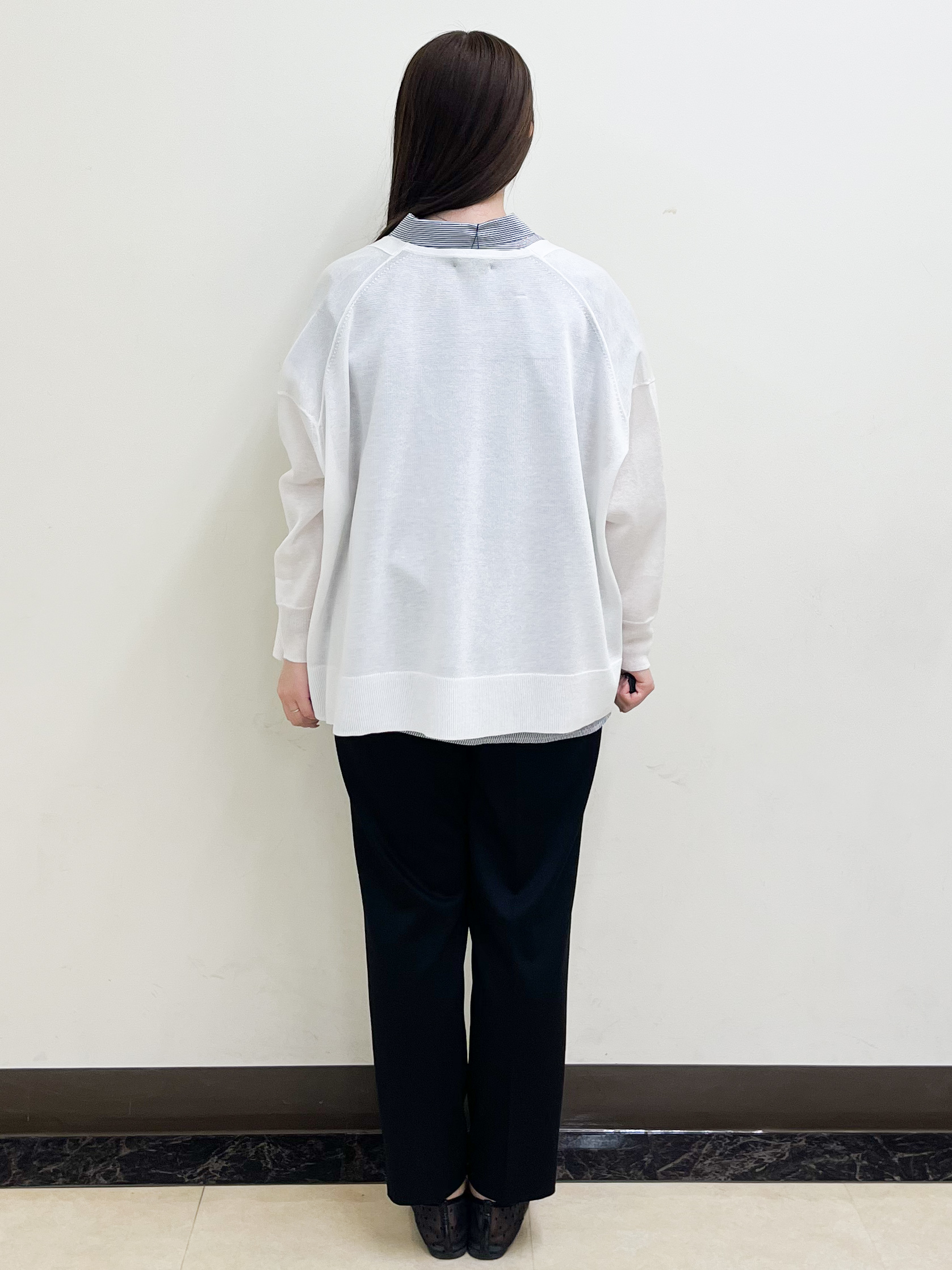 mikikoさんの「Reflect｜【接触冷感】フレンチスリーブシャツブラウス」を使ったコーディネート