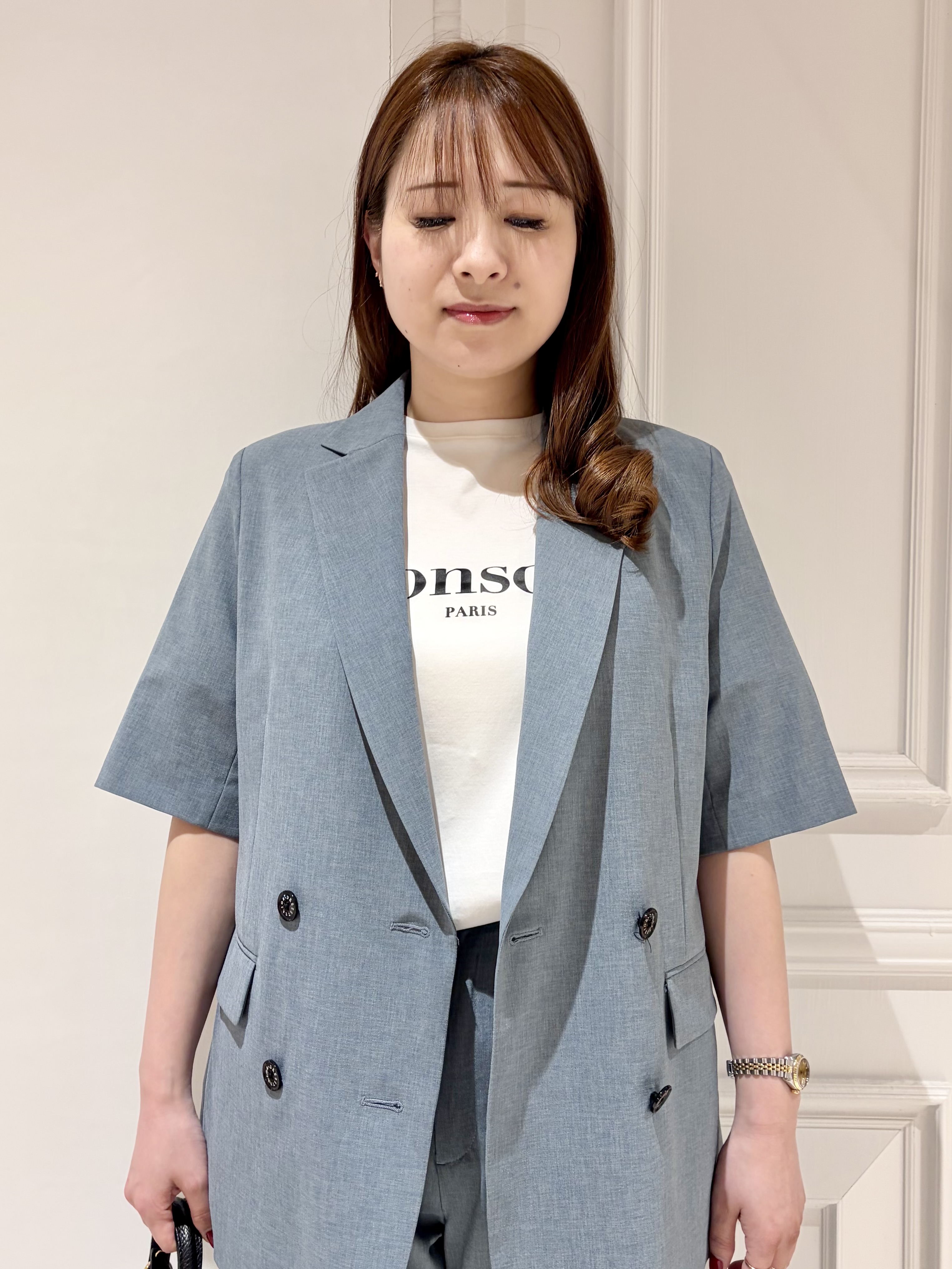 minowaさんの「DRESSTERIOR｜【otonaMUSE5月号掲載/セットアップ可】ウォッシャブルイージーサマージャケット」を使ったコーディネート