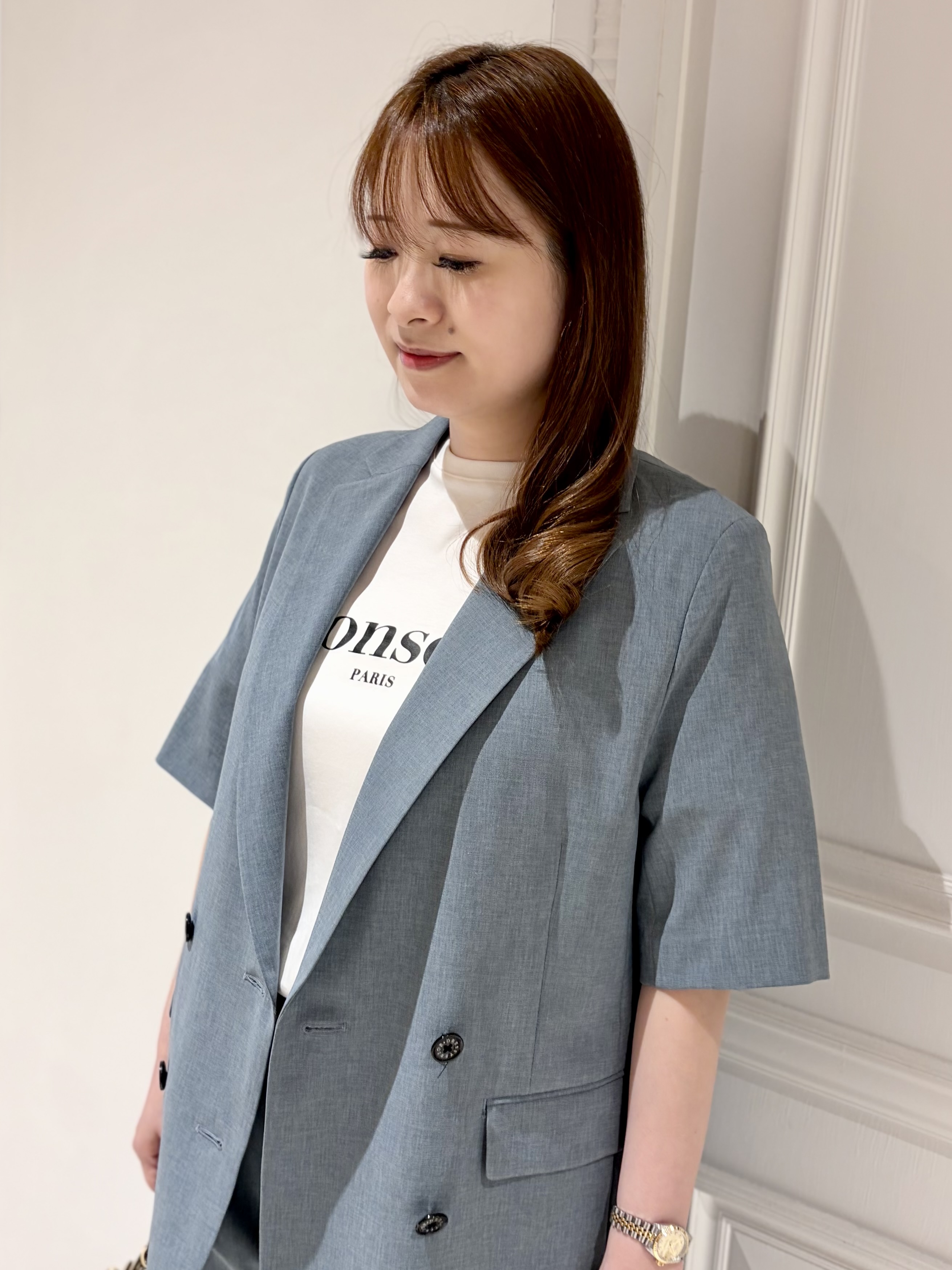 minowaさんの「DRESSTERIOR｜【otonaMUSE5月号掲載/セットアップ可】ウォッシャブルイージーサマージャケット」を使ったコーディネート