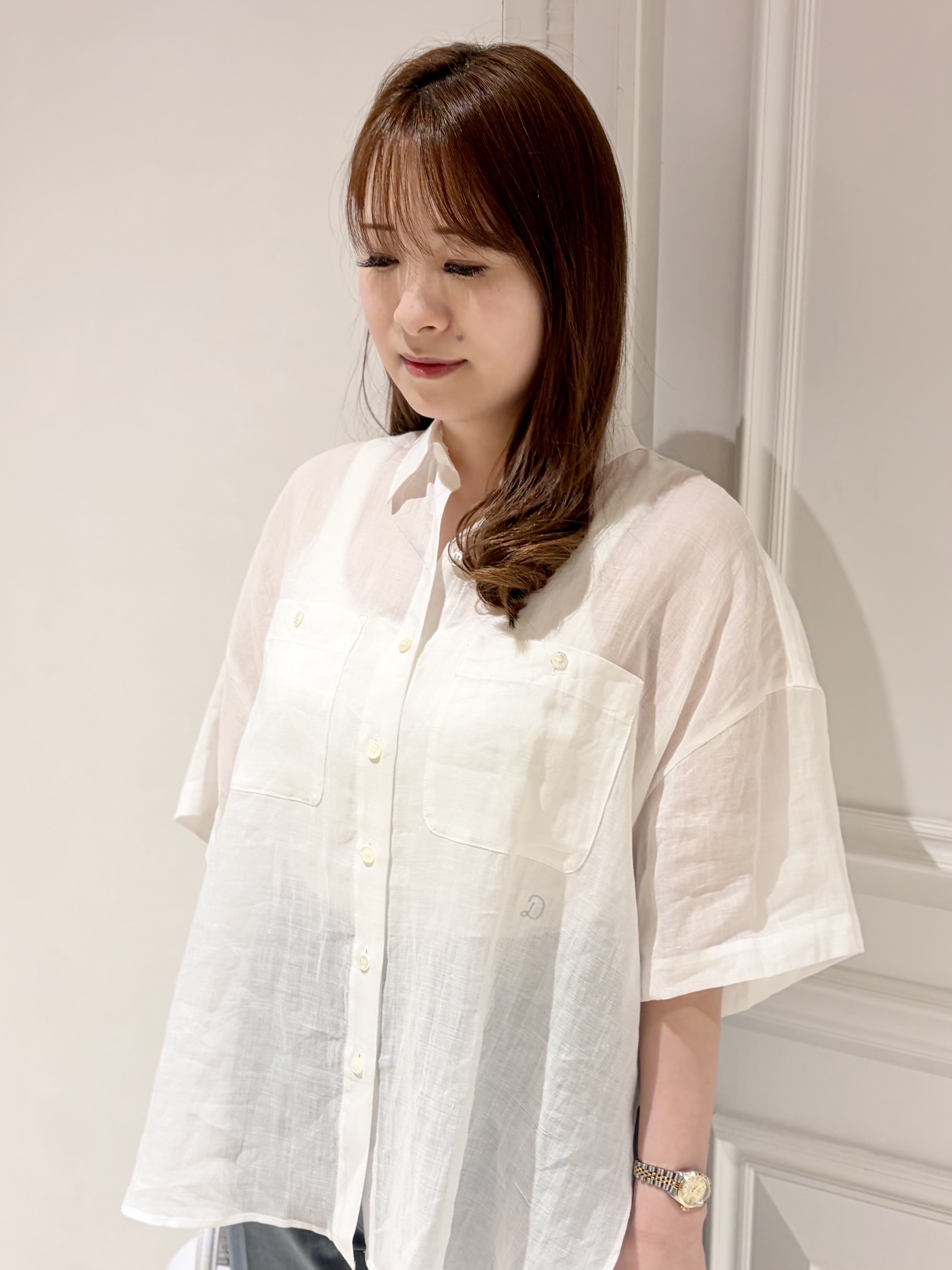 minowaさんの「DRESSTERIOR｜ピュアラミー シャツ」を使ったコーディネート