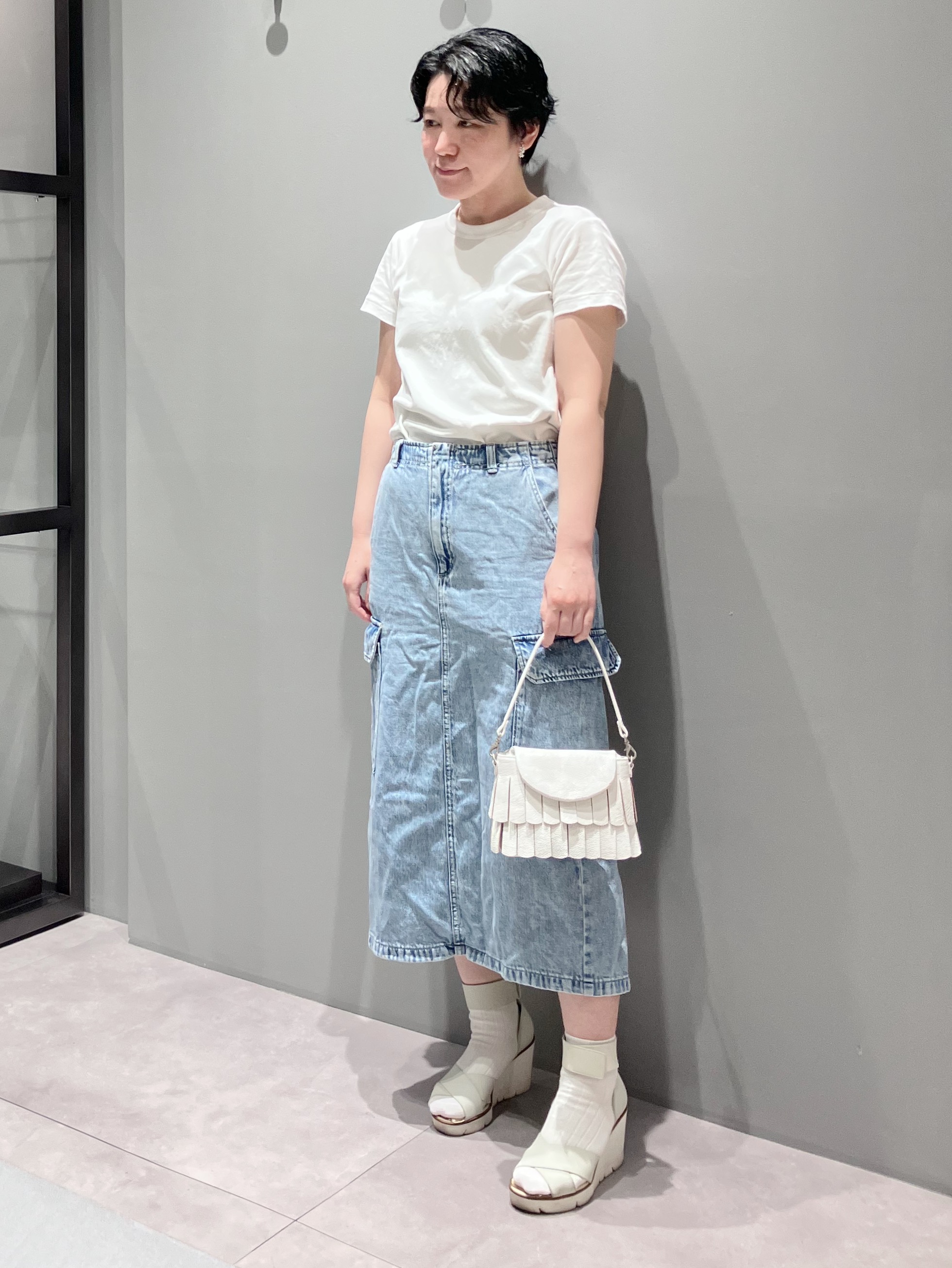 Cさんの「HIROKO HAYASHI｜チェーン付長財布用 ロングチェーン」を使ったコーディネート
