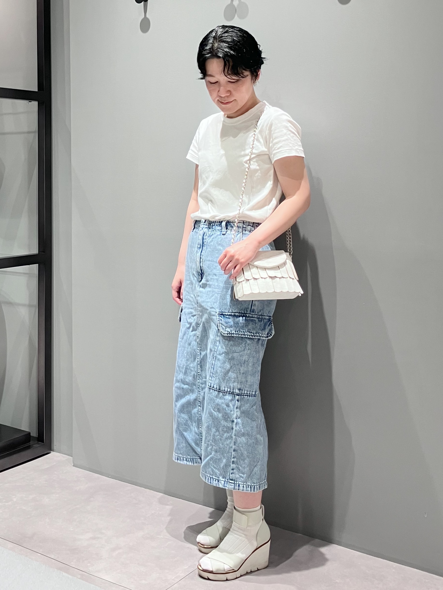Cさんの「HIROKO HAYASHI｜チェーン付長財布用 ロングチェーン」を使ったコーディネート