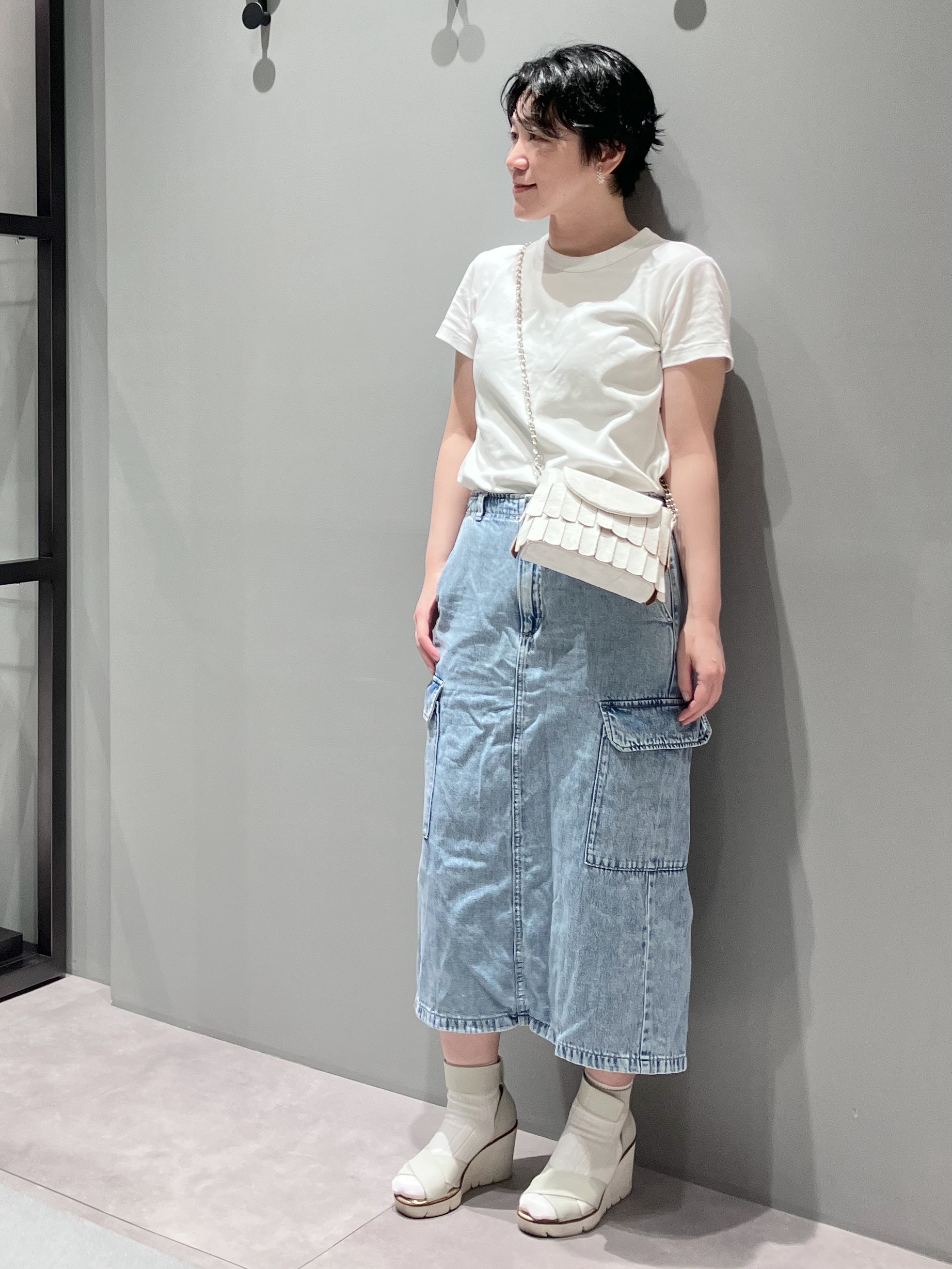 Cさんの「HIROKO HAYASHI｜チェーン付長財布用 ロングチェーン」を使ったコーディネート