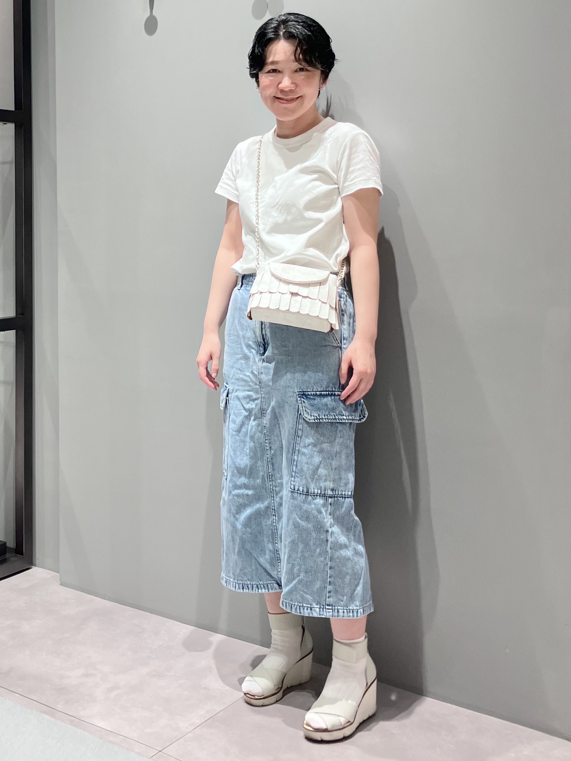 Cさんの「HIROKO HAYASHI｜チェーン付長財布用 ロングチェーン」を使ったコーディネート