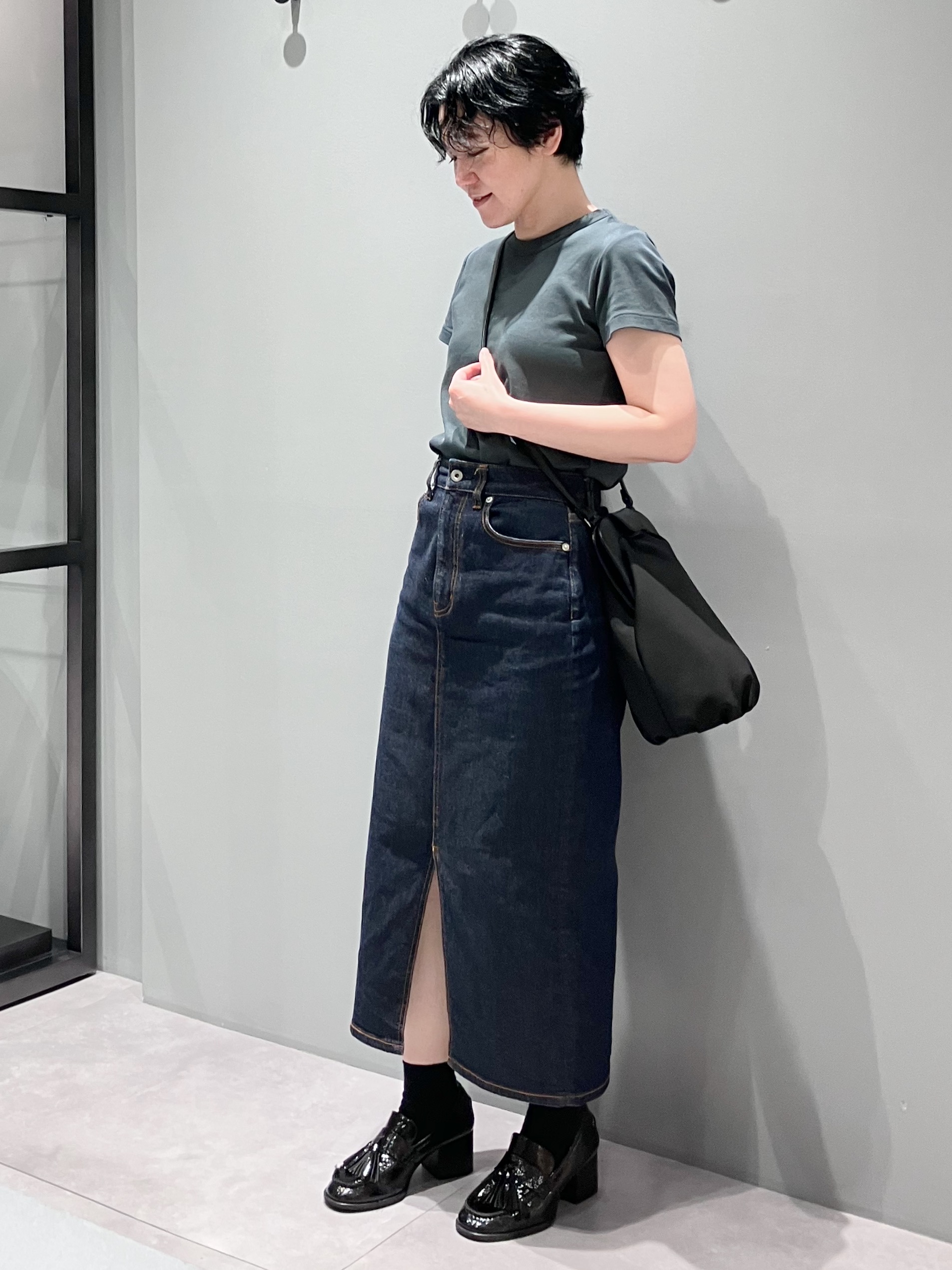 Cさんの「HIROKO HAYASHI｜POLARIS（ポラリス）縦型ショルダーバッグ」を使ったコーディネート