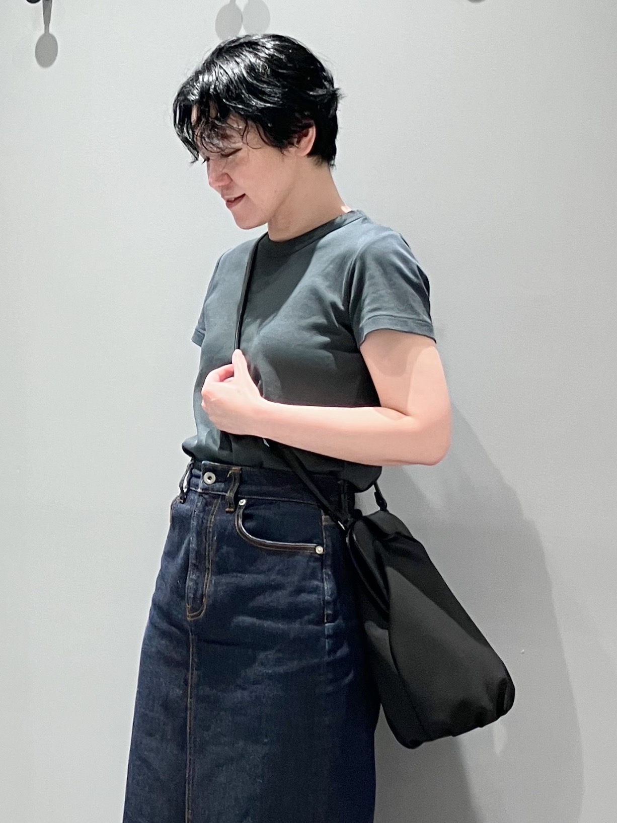 Cさんの「HIROKO HAYASHI｜POLARIS（ポラリス）縦型ショルダーバッグ」を使ったコーディネート