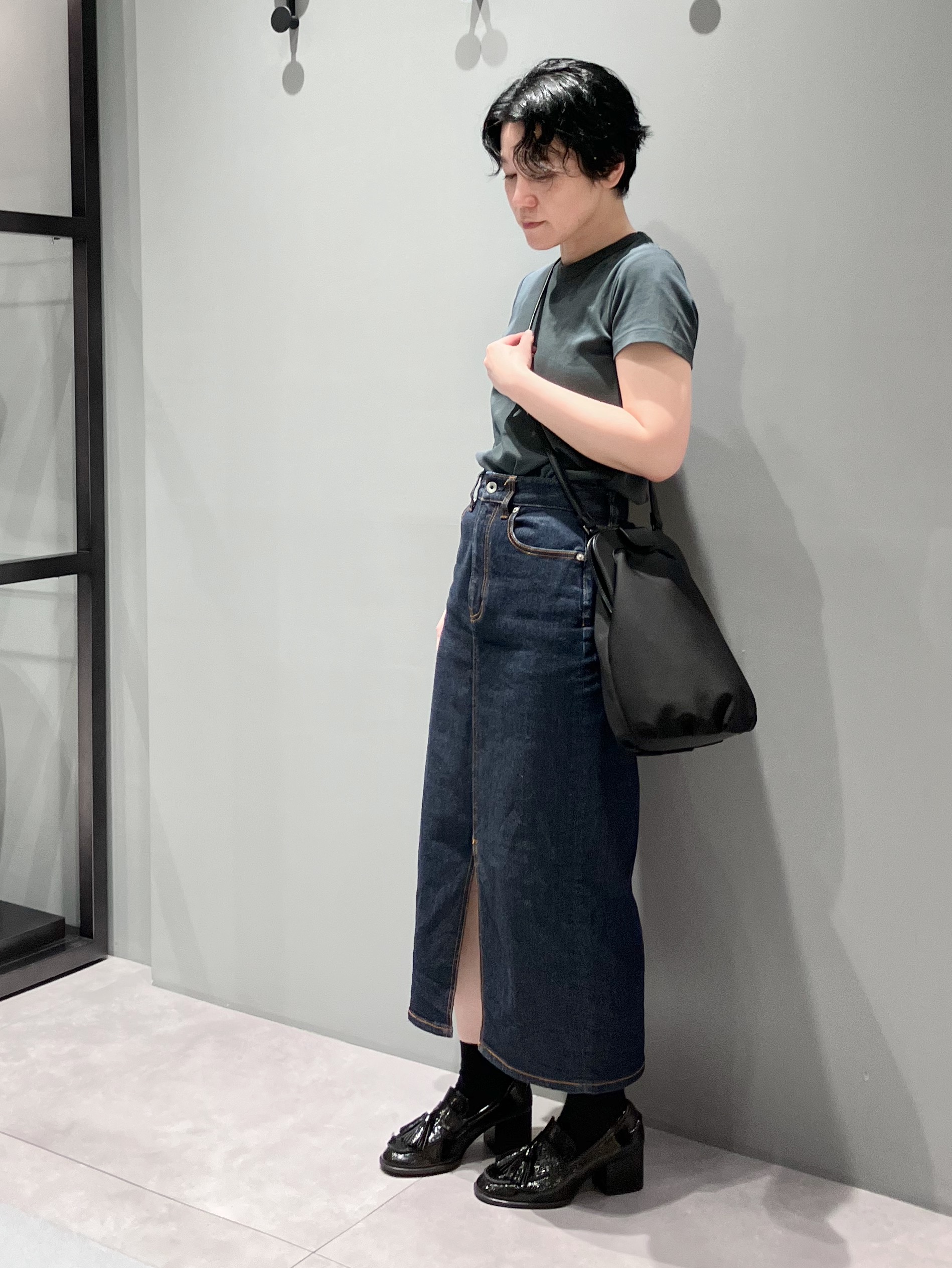 Cさんの「HIROKO HAYASHI｜POLARIS（ポラリス）縦型ショルダーバッグ」を使ったコーディネート