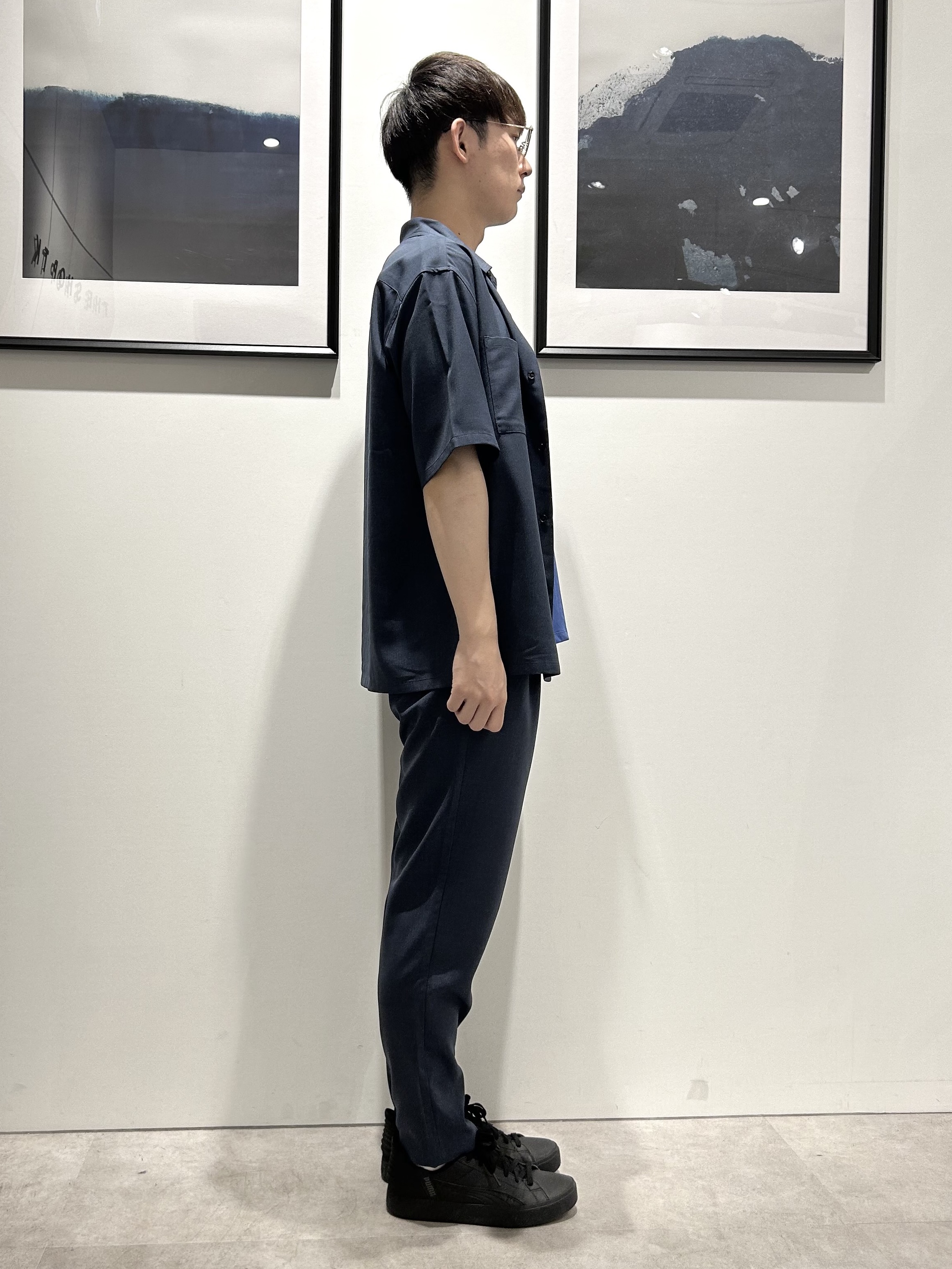 。さんの「THE SHOP TK｜LITE TEX ダブルフラップ半袖シャツ 接触冷感/吸水速乾/UVカット/アンチピリング/イージー」を使ったコーディネート