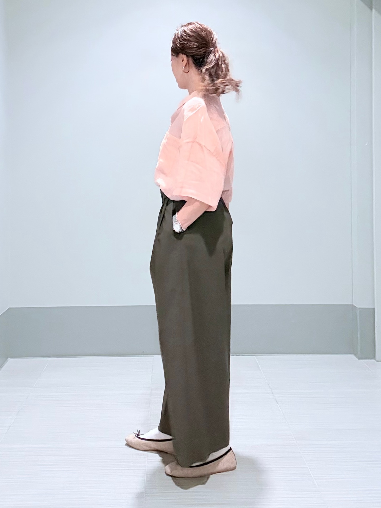 Yamaさんの「DRESSTERIOR｜ピュアラミー シャツ」を使ったコーディネート