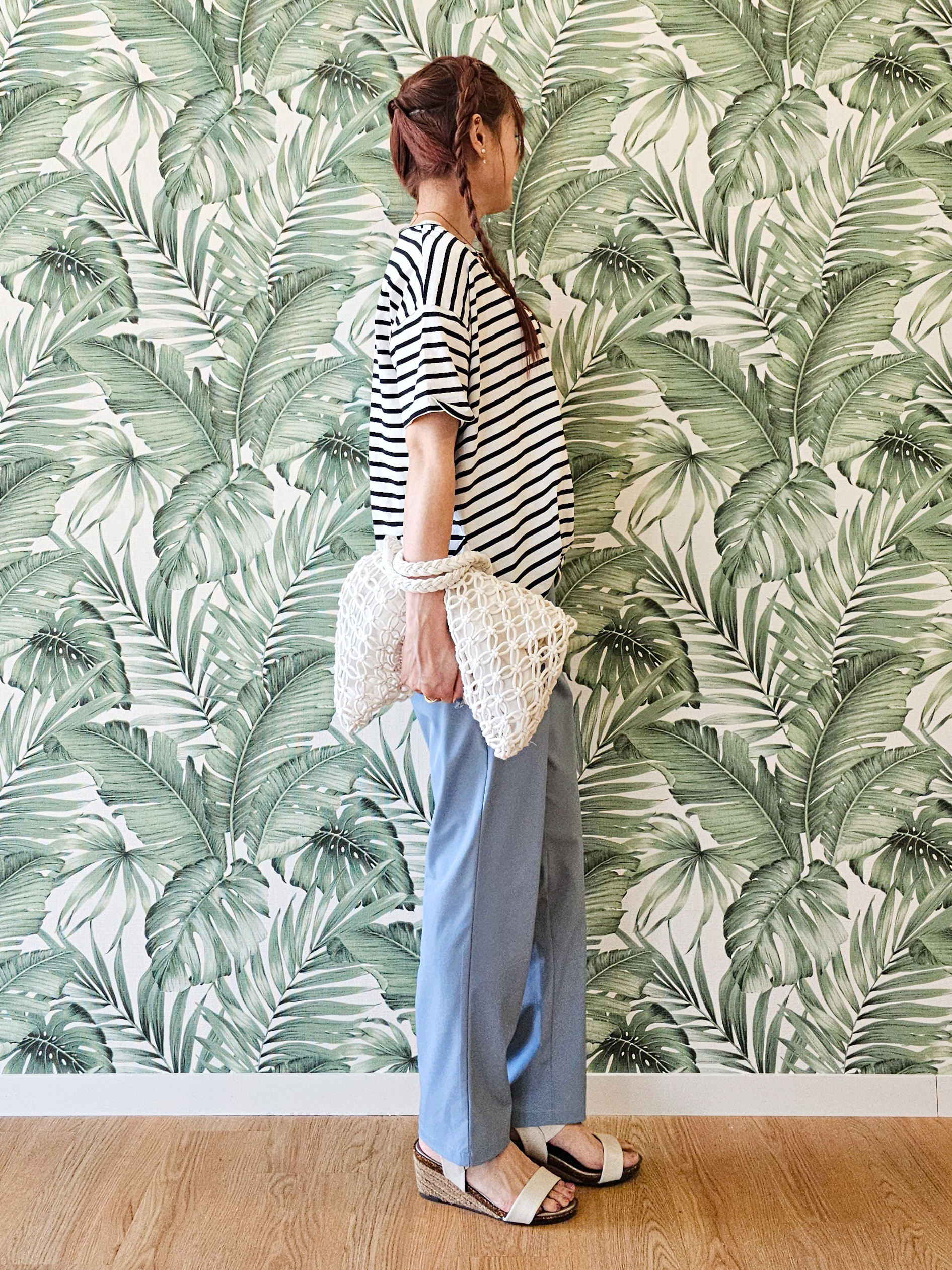 ゆゆさんの「SHOO･LA･RUE｜【ひんやり/S-LL】インせず決まる フロントタックデザインTシャツ」を使ったコーディネート