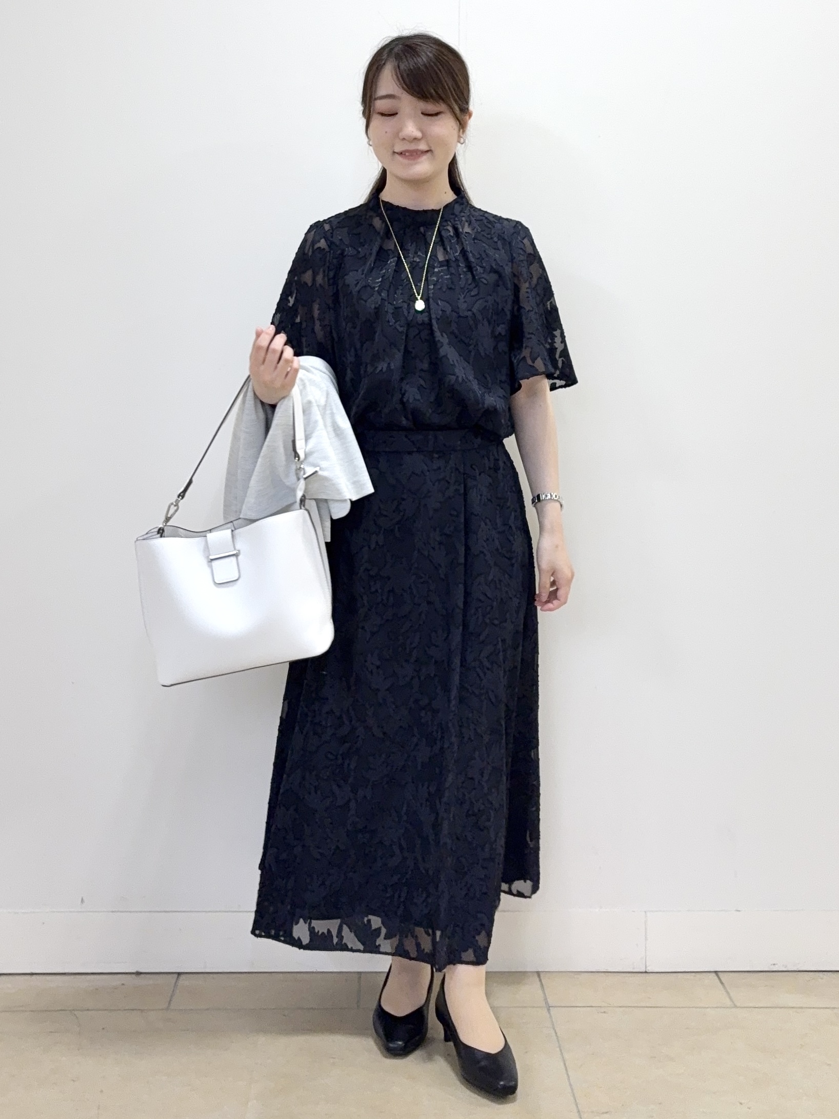 mikiさんの「Reflect｜【SS-4Lサイズ／UVカット／接触冷感】匠ジャケット／ベーシックテーラード」を使ったコーディネート