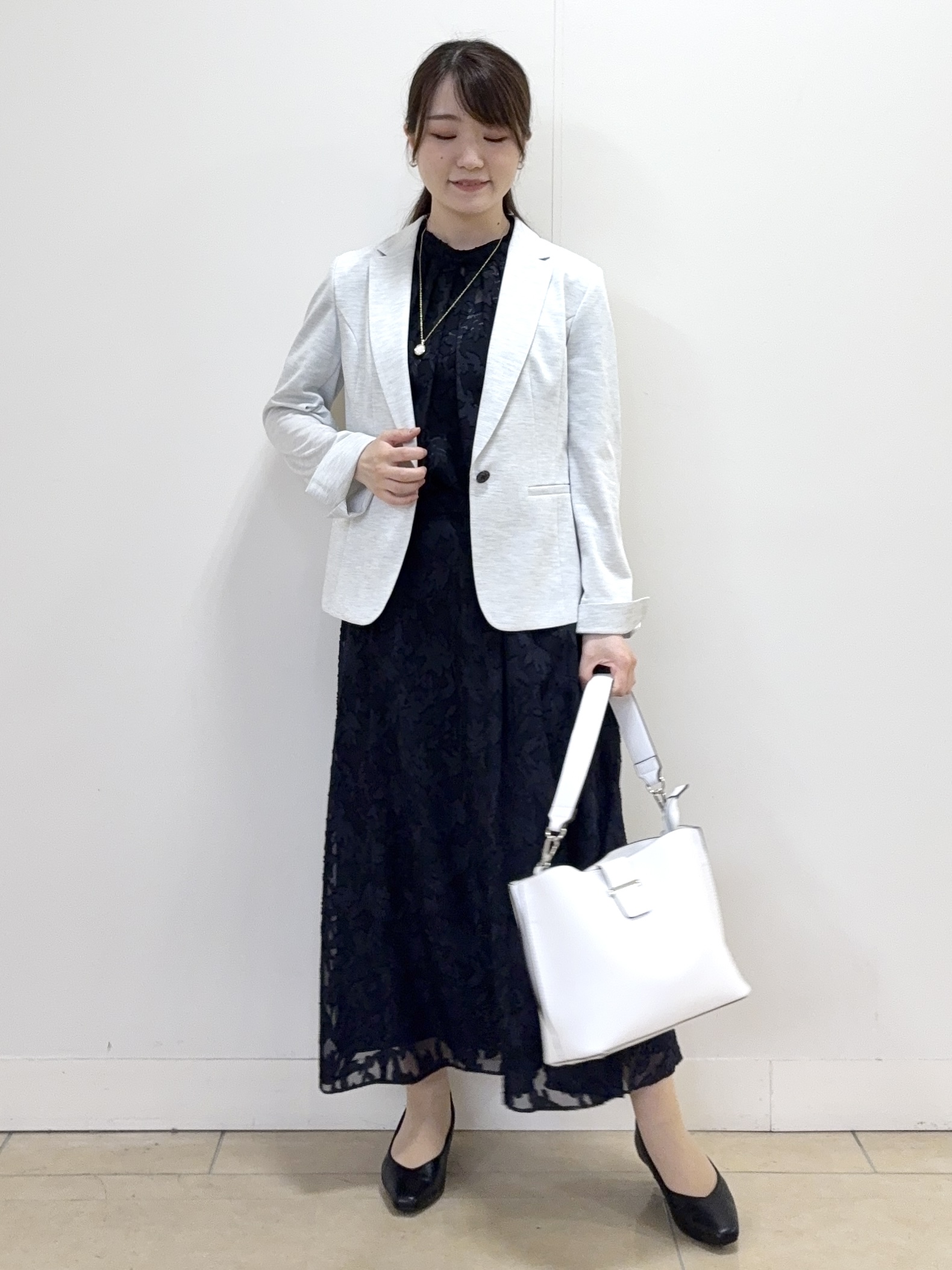 mikiさんの「Reflect｜【SS-4Lサイズ／UVカット／接触冷感】匠ジャケット／ベーシックテーラード」を使ったコーディネート