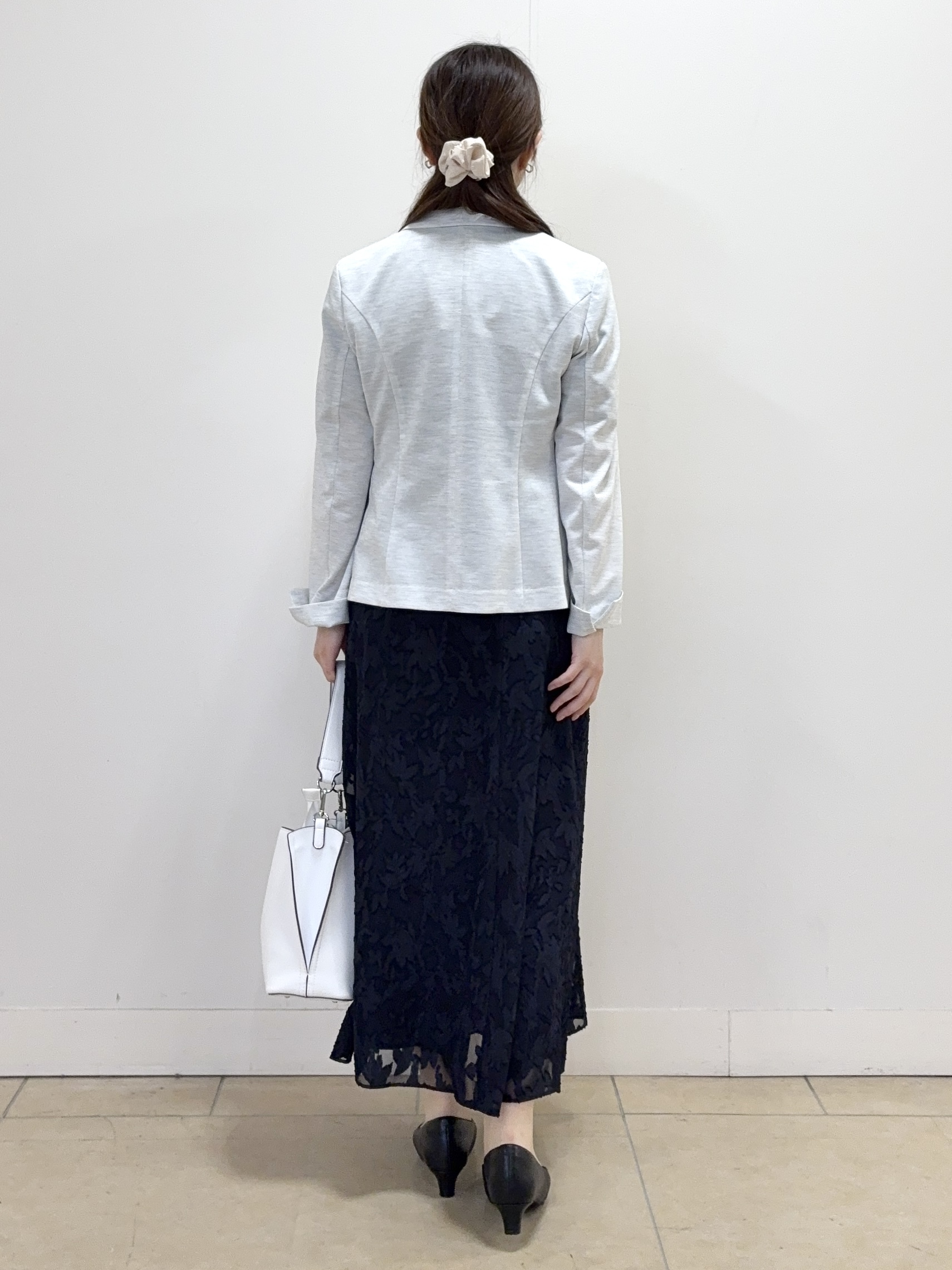 mikiさんの「Reflect｜【SS-4Lサイズ／UVカット／接触冷感】匠ジャケット／ベーシックテーラード」を使ったコーディネート