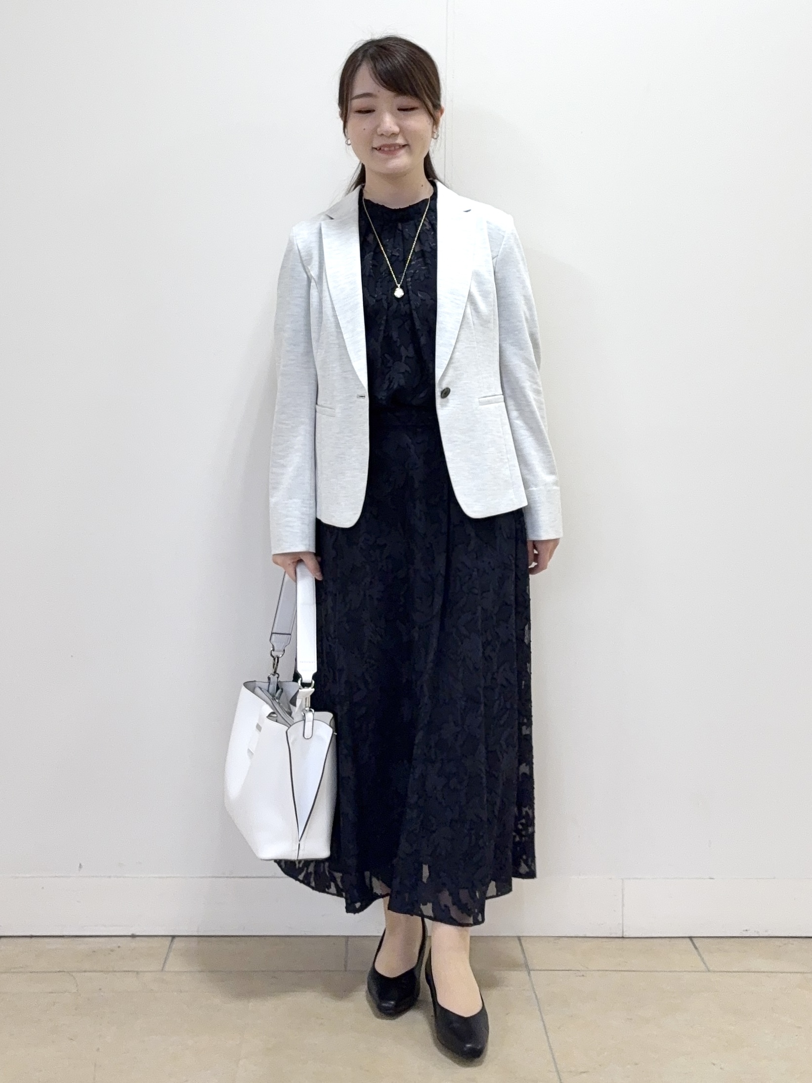mikiさんの「Reflect｜【SS-4Lサイズ／UVカット／接触冷感】匠ジャケット／ベーシックテーラード」を使ったコーディネート