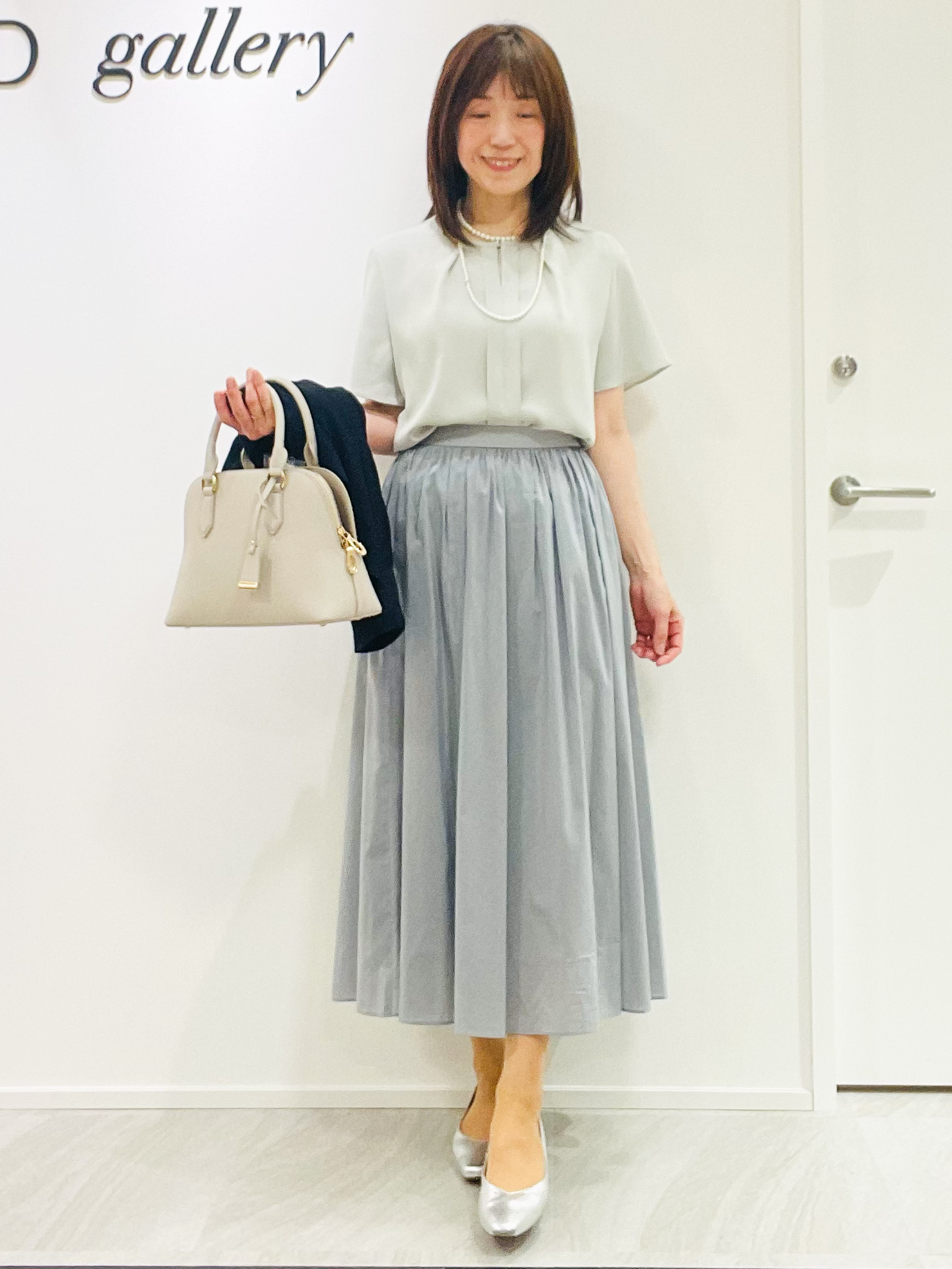 めいさんの「UNTITLED｜【清涼感/洗える】ミニマルシルエットジャケット」を使ったコーディネート
