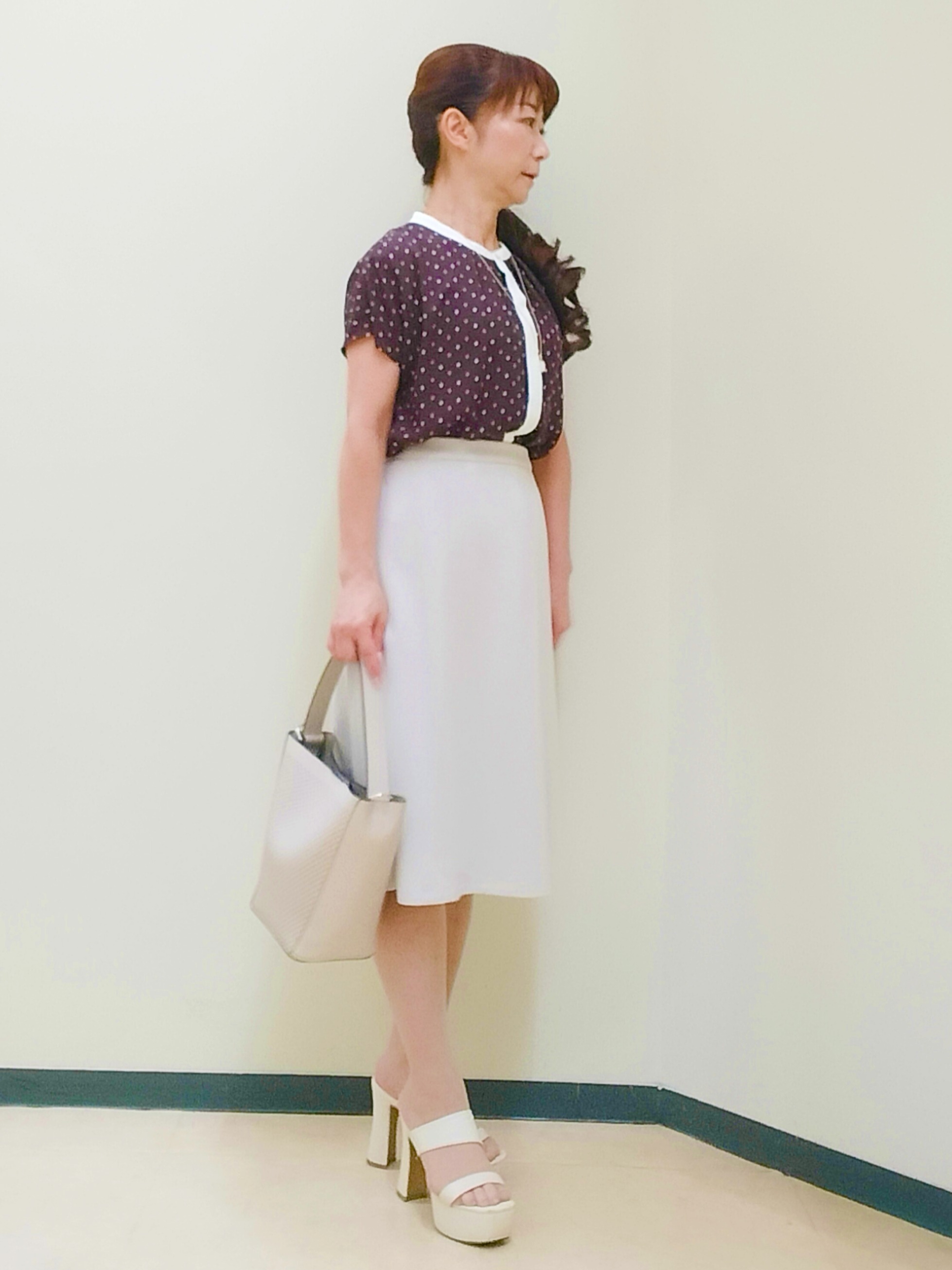 花さんの「Reflect｜【SS-4Lサイズ／UVカット／接触冷感】匠ジャケット／ベーシックテーラード」を使ったコーディネート