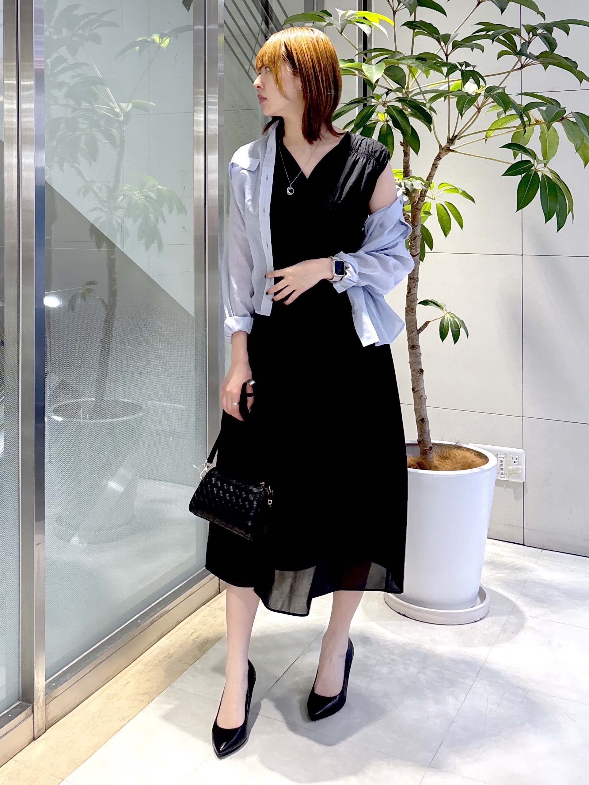 yukaさんの「UNTITLED｜【古畑星夏さん着用/接触冷感】ドライタッチシャツ」を使ったコーディネート