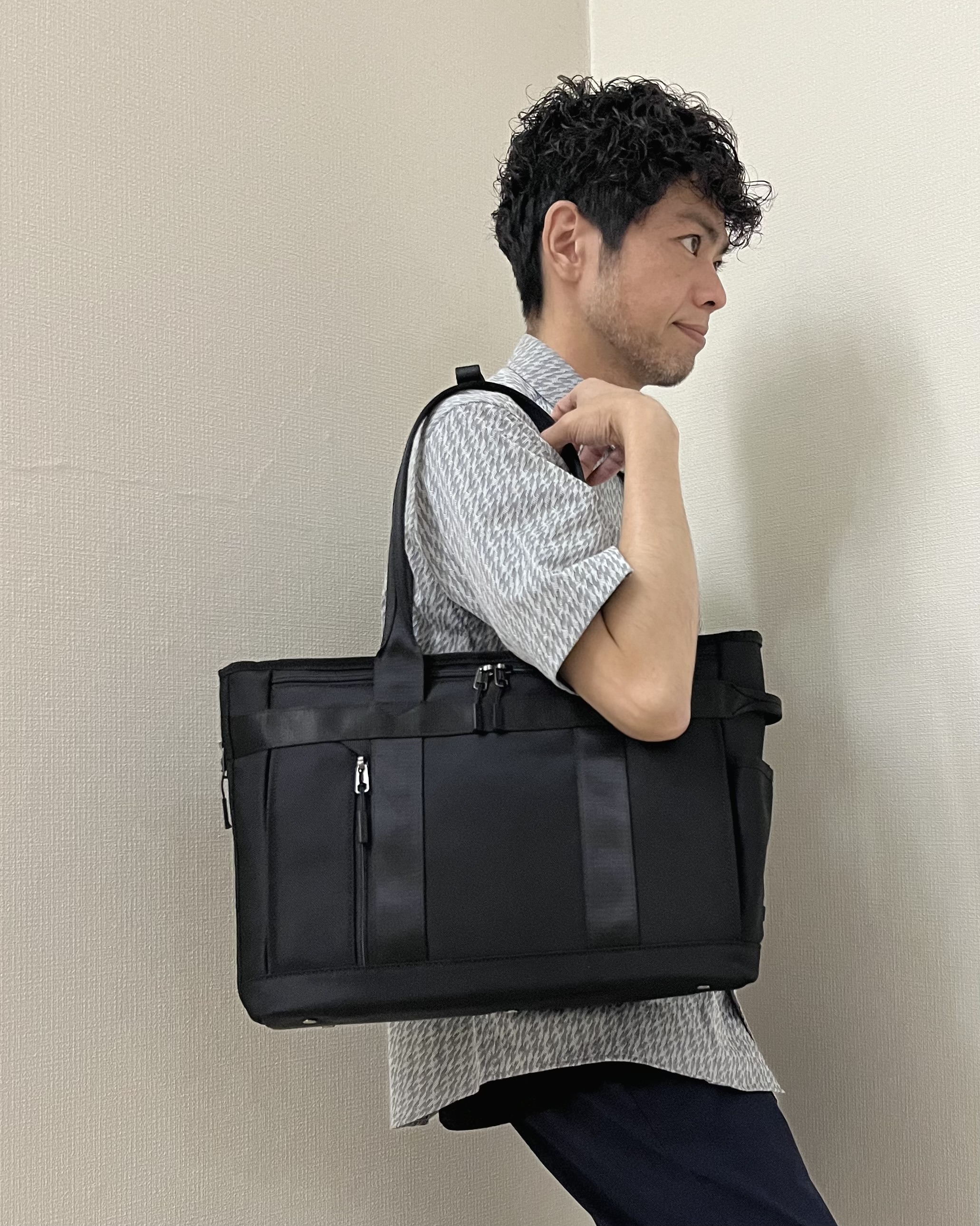 URAさんの「TAKEO KIKUCHI｜播州織り 千鳥 半袖シャツ」を使ったコーディネート
