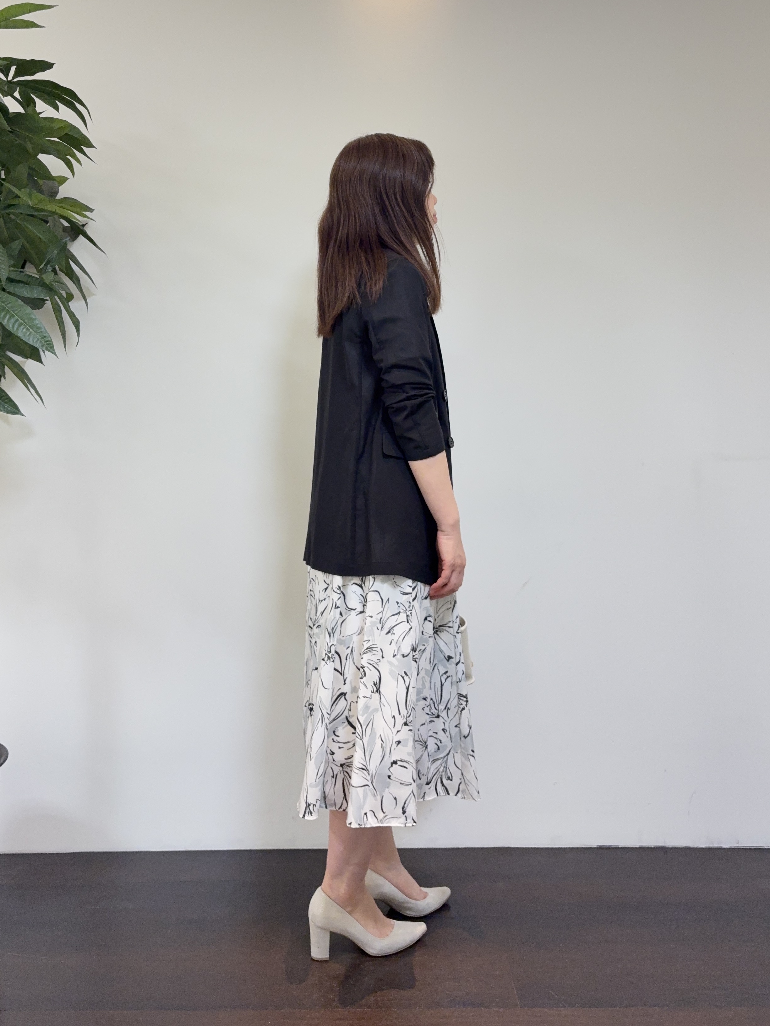 CHISATOさんの「UNTITLED｜【セットアップ可/接触冷感/通気性】ドライシアーダブルジャケット」を使ったコーディネート