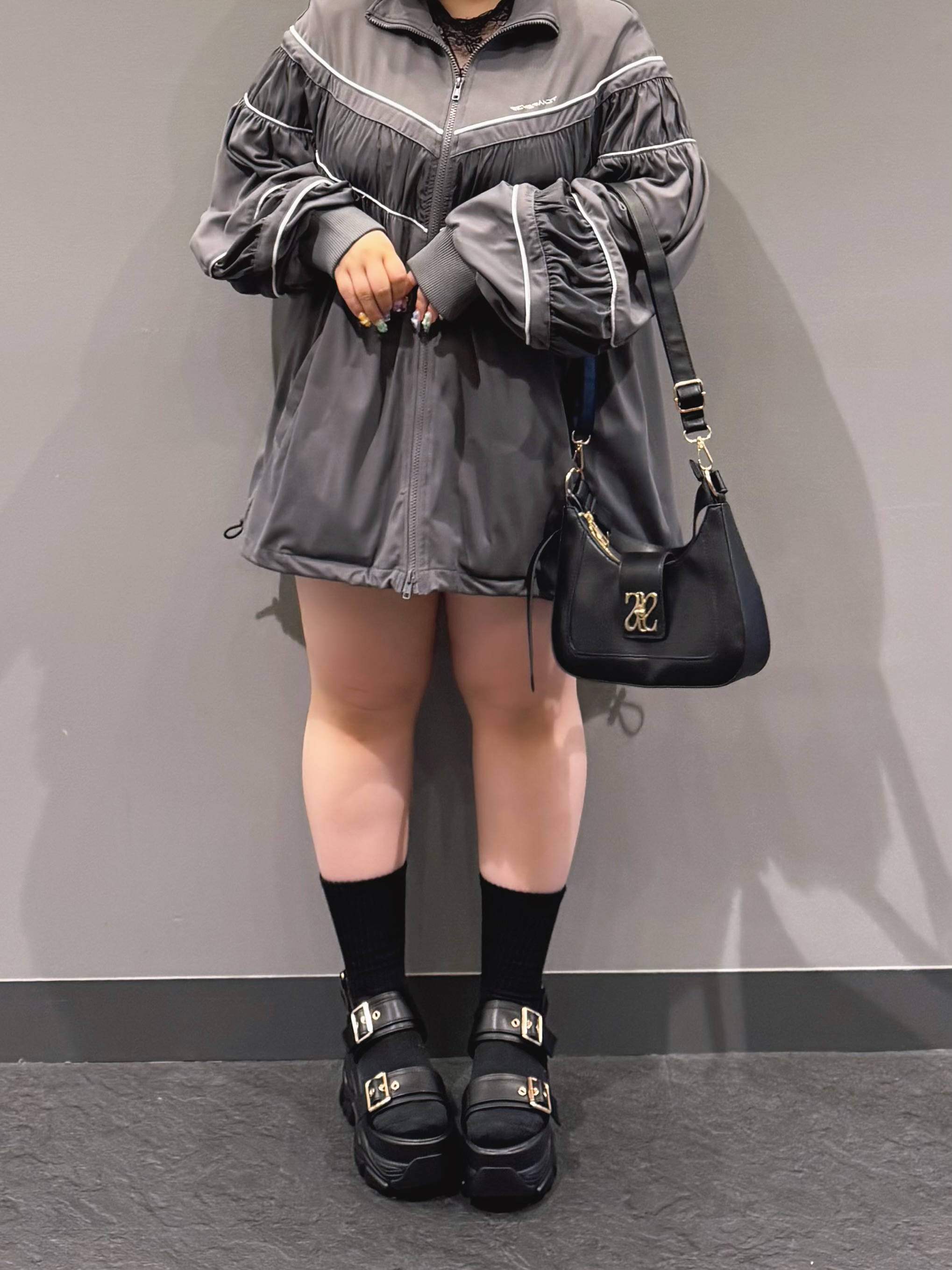sayakaさんの「ESPERANZA｜厚底ダブルベルトサンダル」を使ったコーディネート