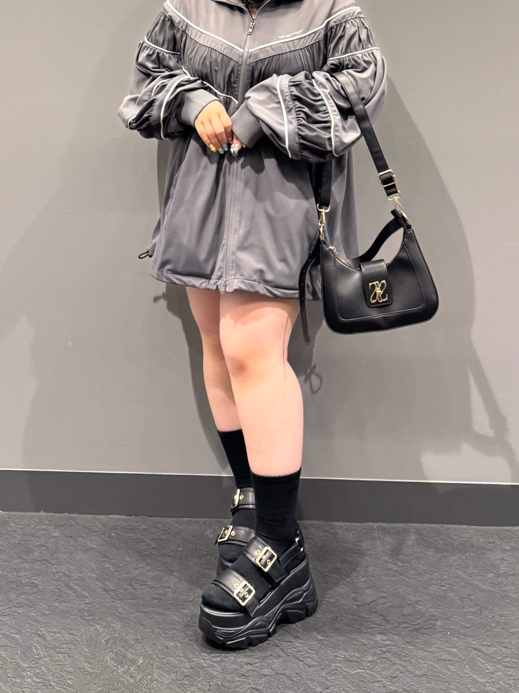 sayakaさんの「ESPERANZA｜厚底ダブルベルトサンダル」を使ったコーディネート