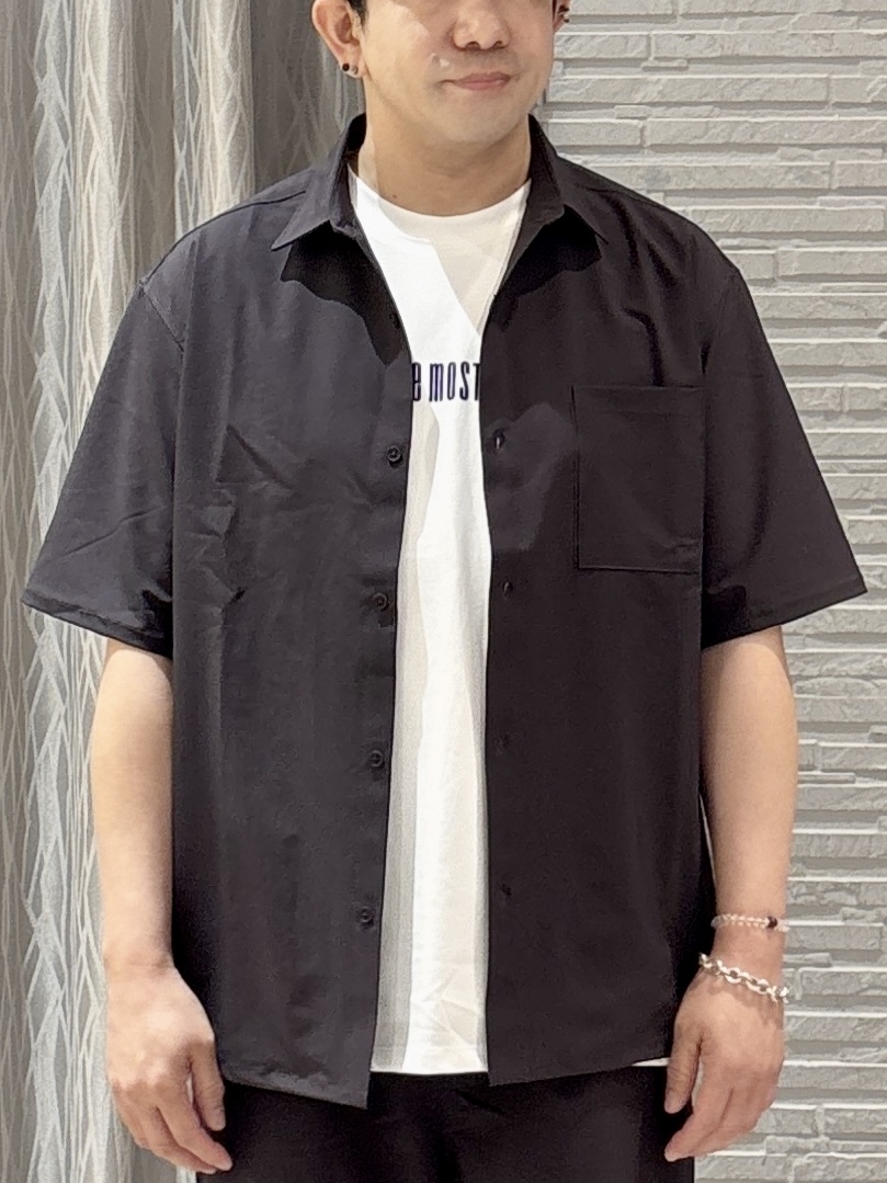 Pーyamaさんの「THE SHOP TK｜クールウェザー 半袖シャツ 接触冷感／吸水速乾／洗濯機OK／セットアップ可」を使ったコーディネート