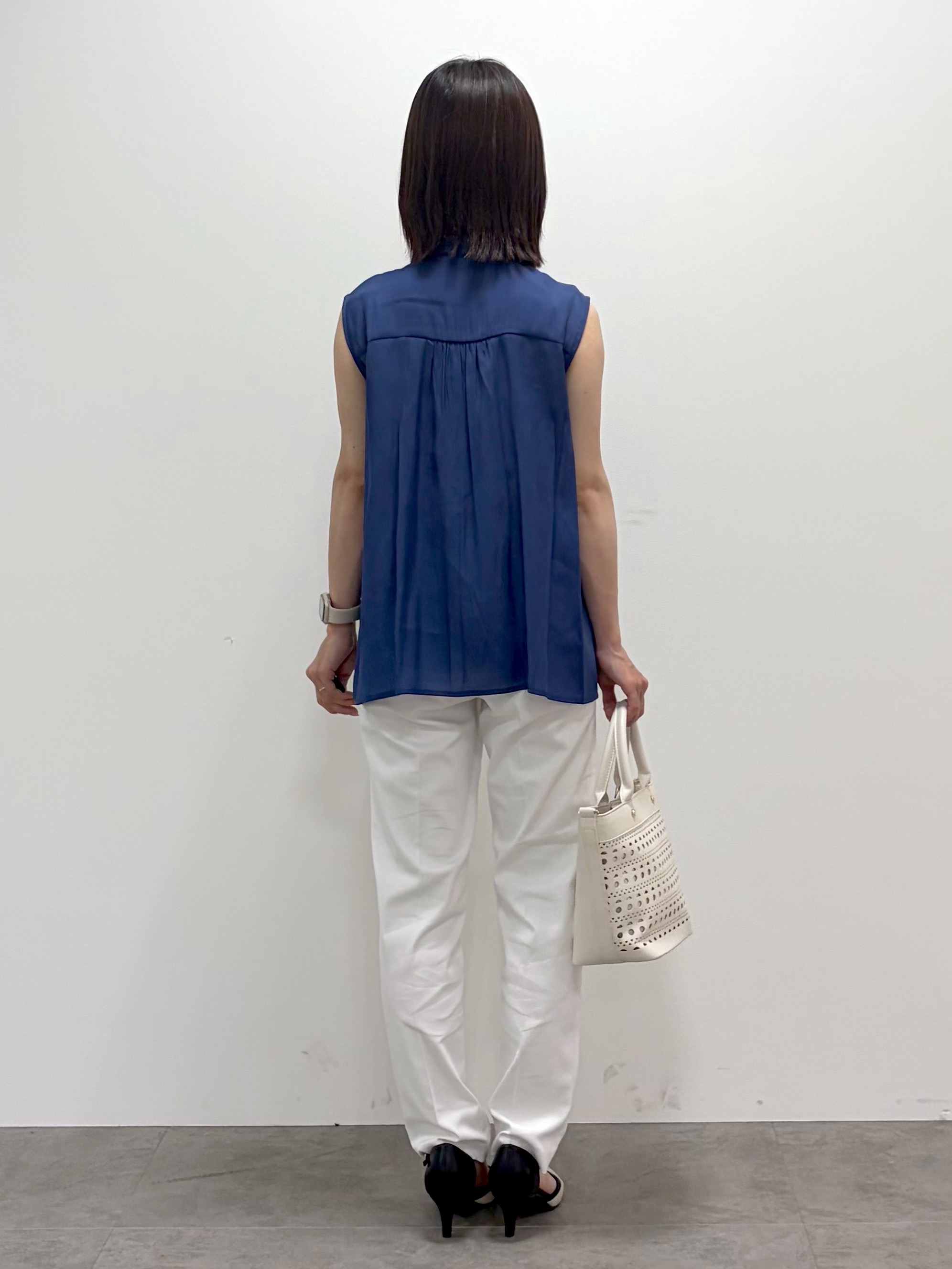 kozuさんの「index｜シアーツイルフリルボウタイブラウス【洗濯機OK／イージーアイロン】」を使ったコーディネート