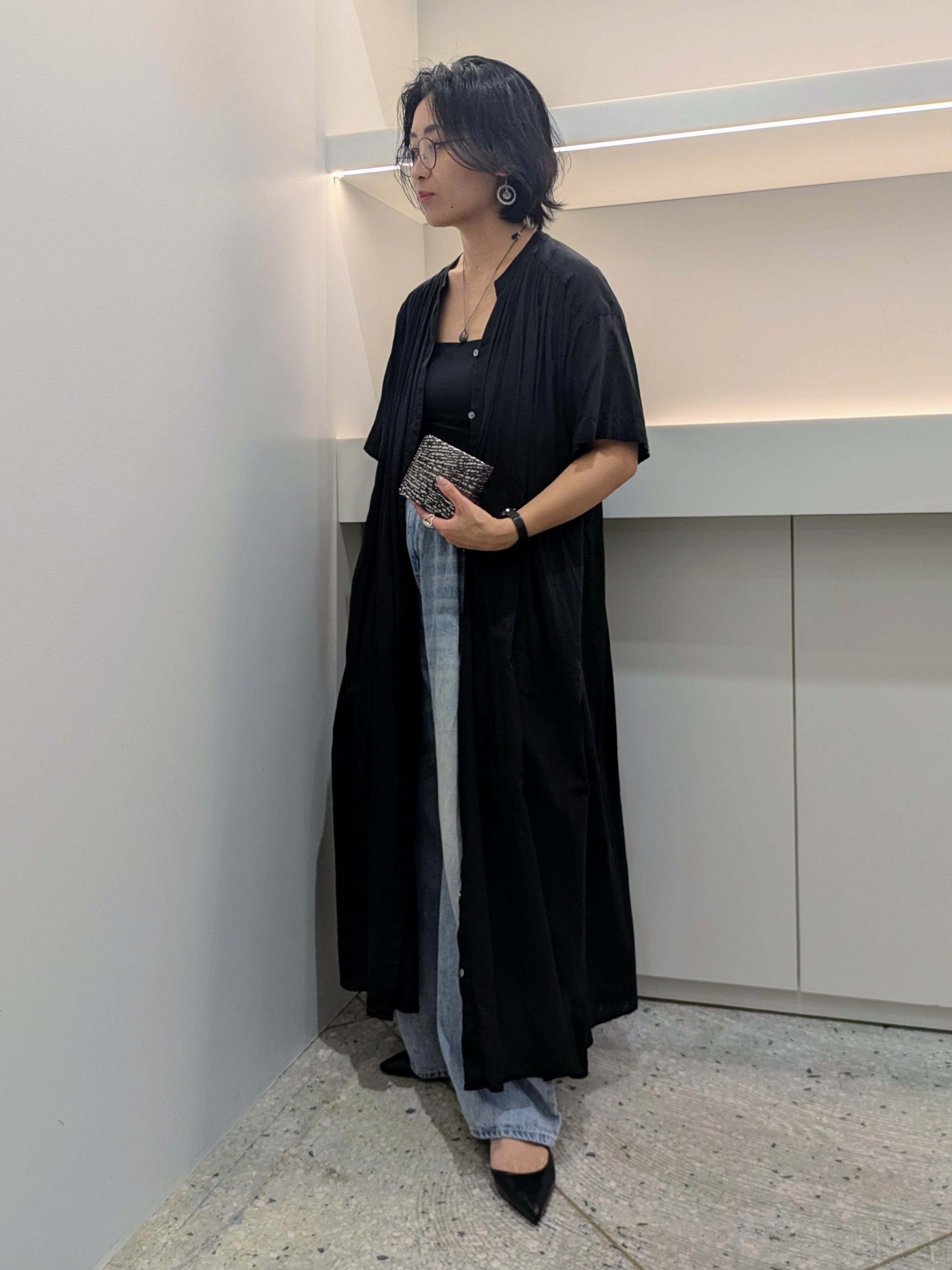 MTさんの「HIROKO HAYASHI｜DAMASCO（ダマスコ）二つ折り財布」を使ったコーディネート
