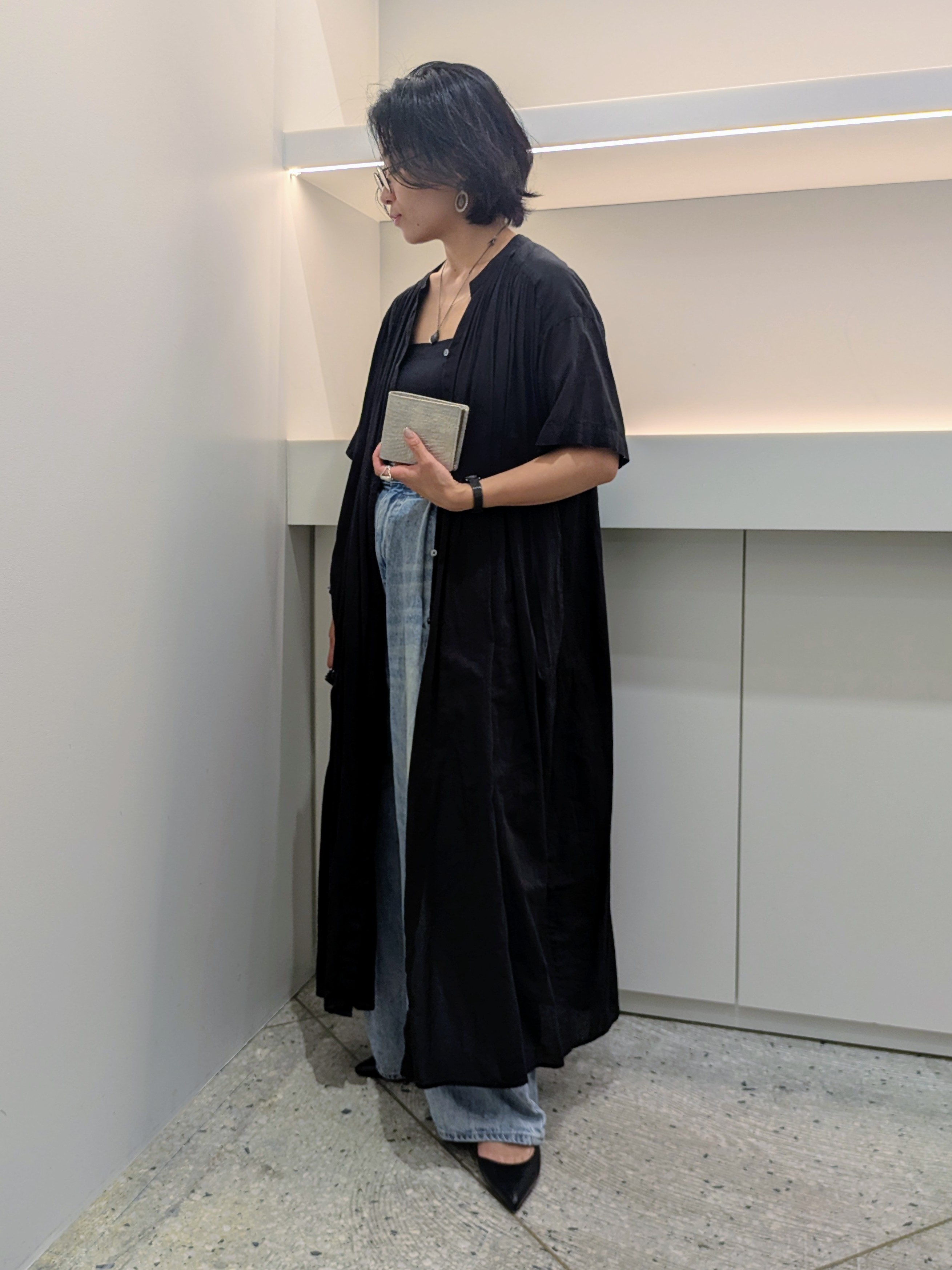 MTさんの「HIROKO HAYASHI｜DAMASCO（ダマスコ）二つ折り財布」を使ったコーディネート