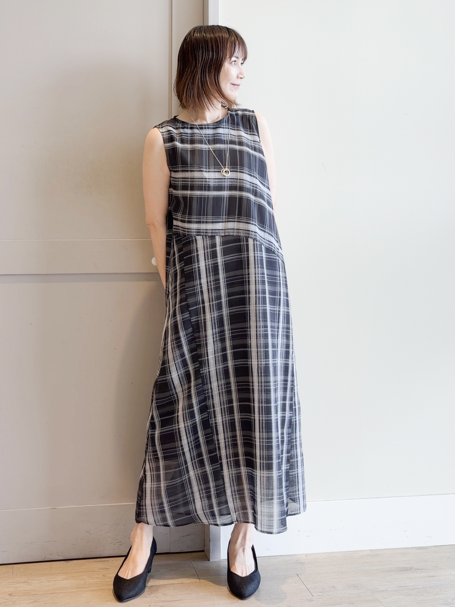 yamakoさんの「grove｜【吸水速乾・通気性・洗える】衿付きハーフジャケット」を使ったコーディネート