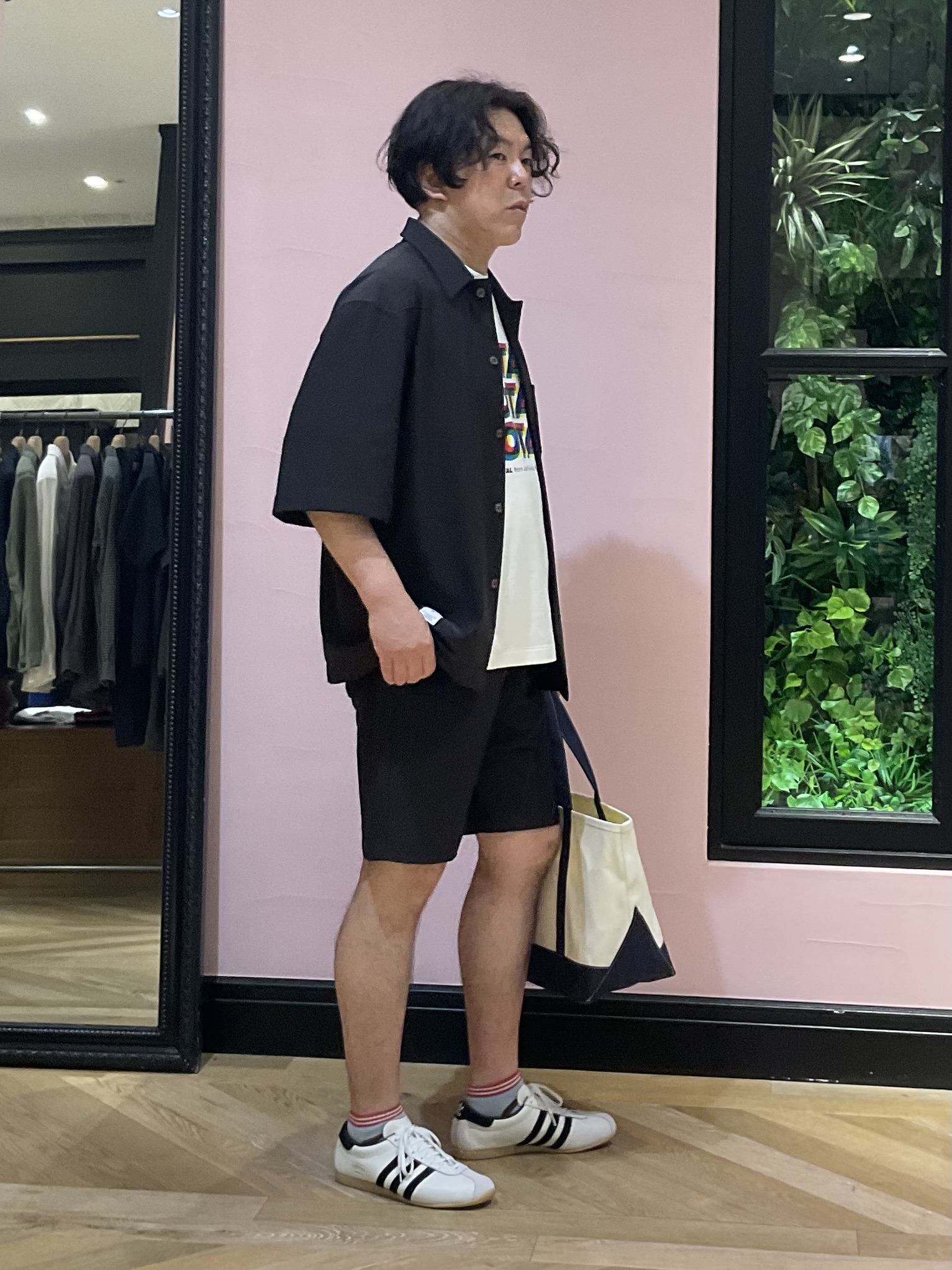 Nagaseさんの「DRESSTERIOR｜【接触冷感/UVカット/ウォッシャブル/Safari5月号掲載】AIRTOOL ハーフスリーブシャツ」を使ったコーディネート