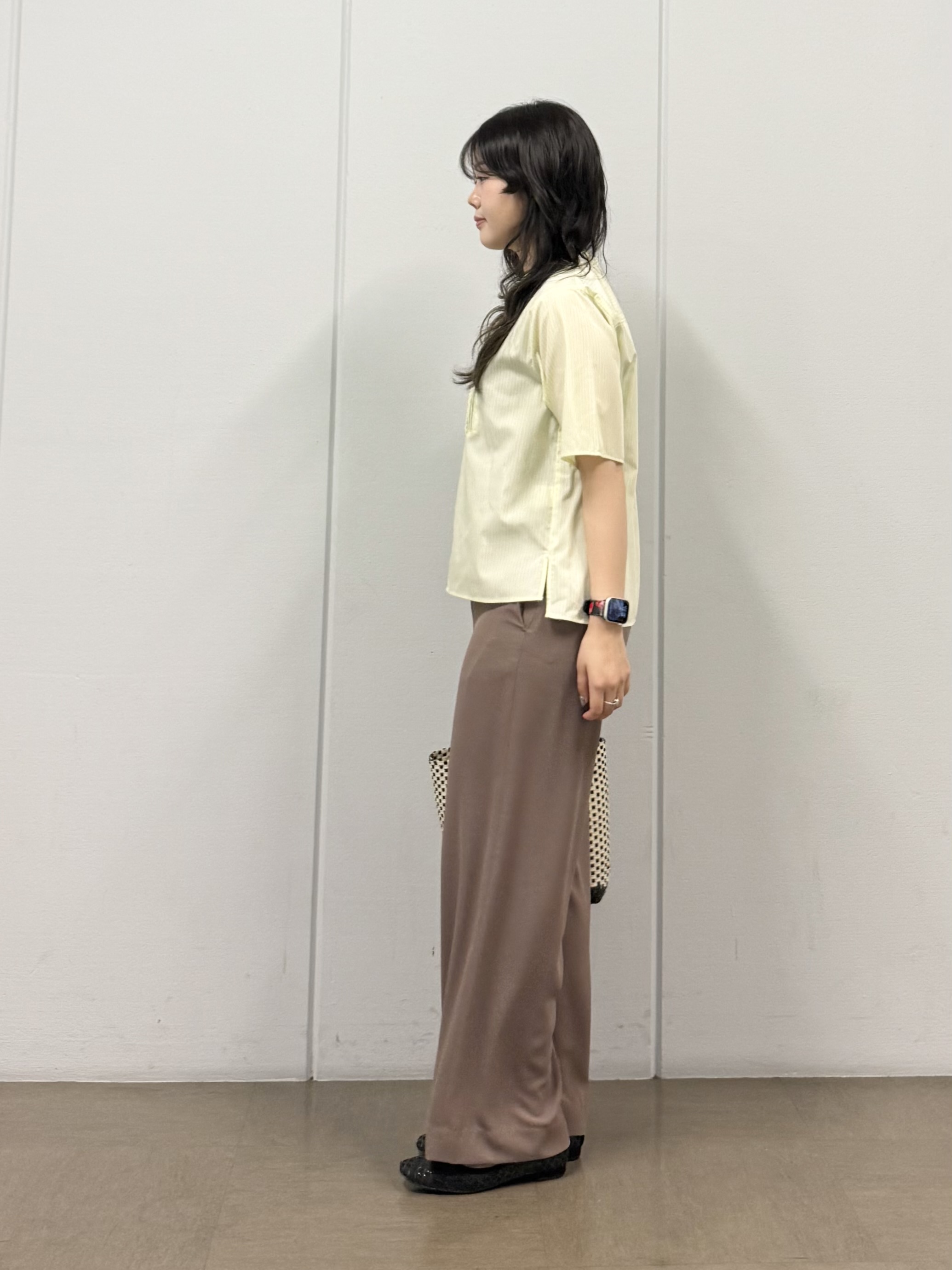 mizukiさんの「INDIVI｜【UVケア／吸汗速乾／着映え】フリルピンタックブラウス」を使ったコーディネート