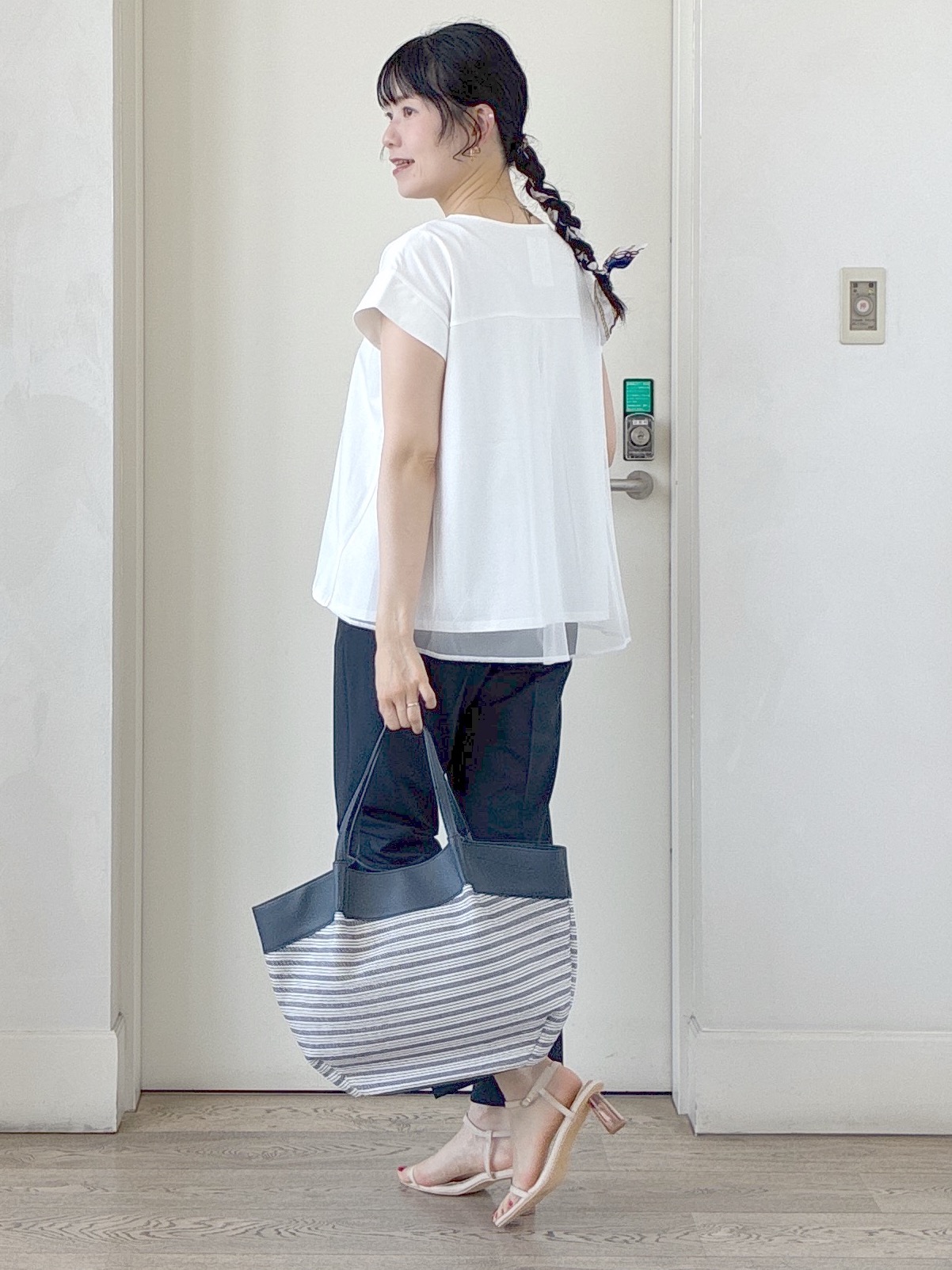  beni_gingerさんの「Reflect｜チュール&times;ジャージチュニックトップス」を使ったコーディネート