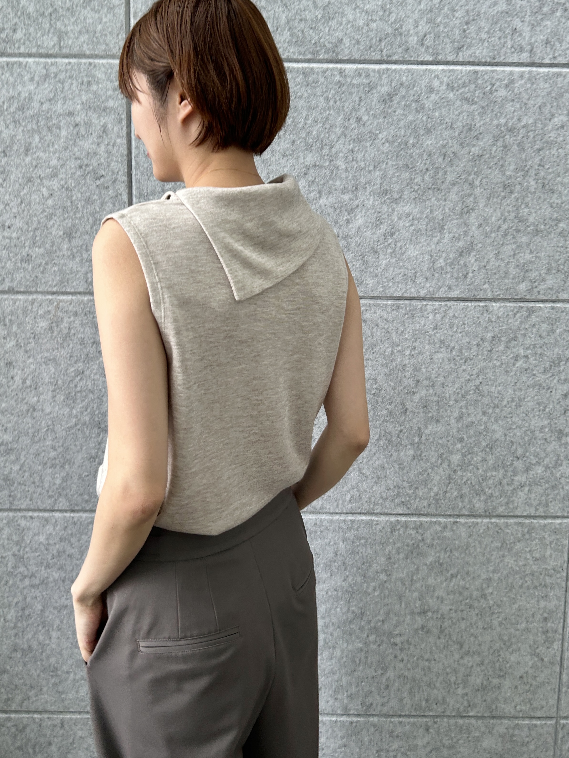 harunaさんの「CODE A｜PROTAGONISTA｜drape tee」を使ったコーディネート