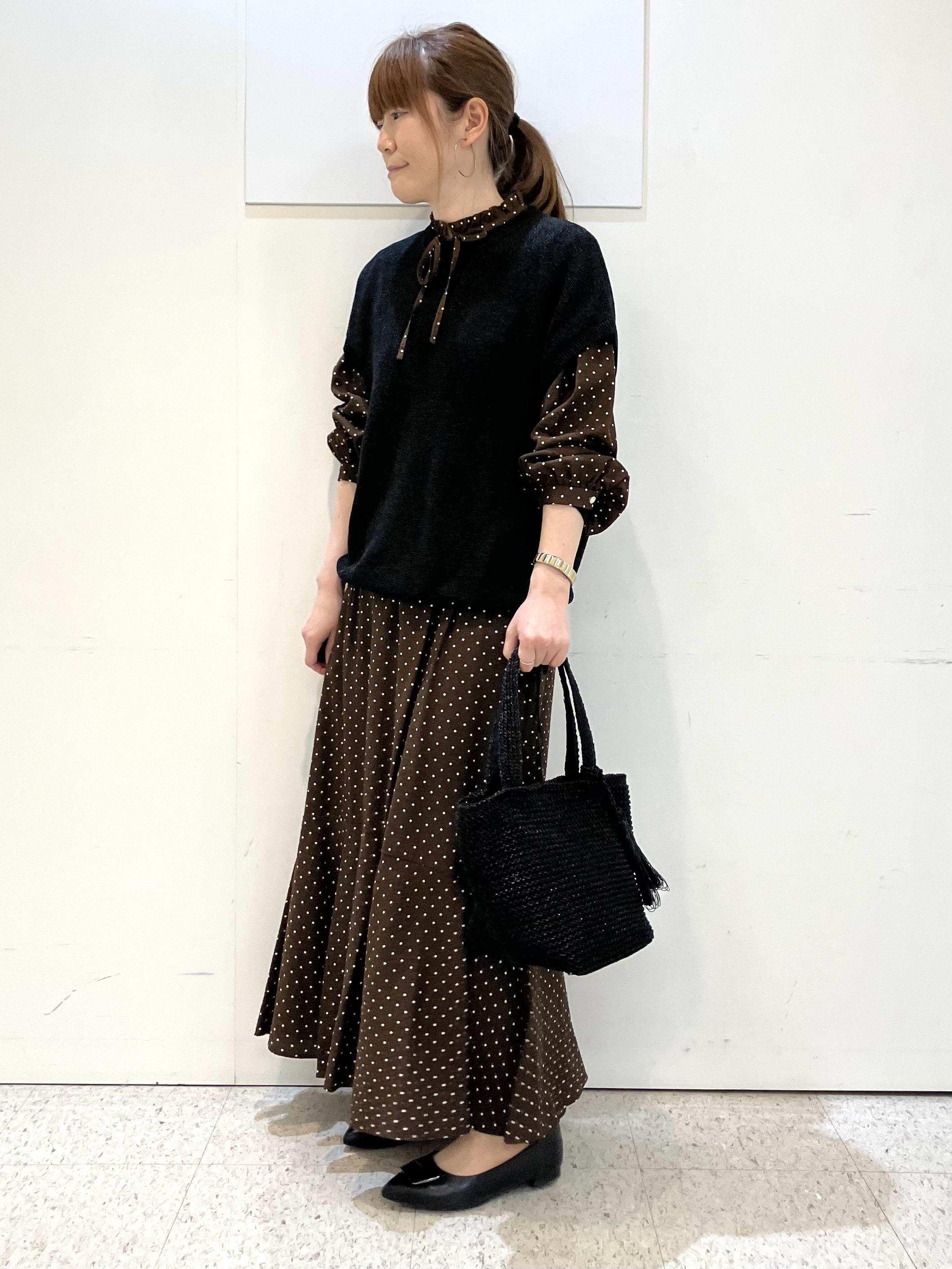 kozuさんの「Reflect｜【レイヤードにおすすめ◎】畦編みフレンチスリーブトップス」を使ったコーディネート