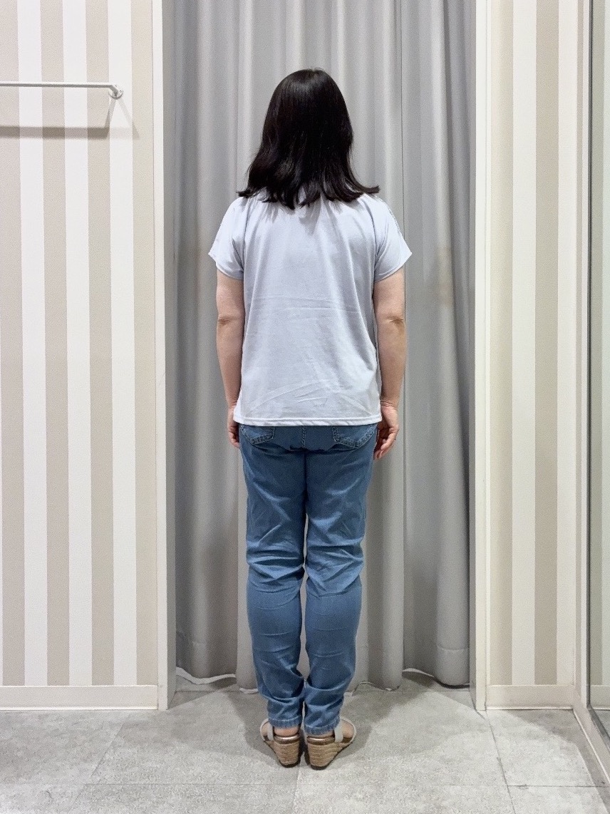 vanseさんの「SHOO･LA･RUE｜【ひんやり/UV/S-LL】1枚で華やか 前後切り替えレースTシャツ」を使ったコーディネート