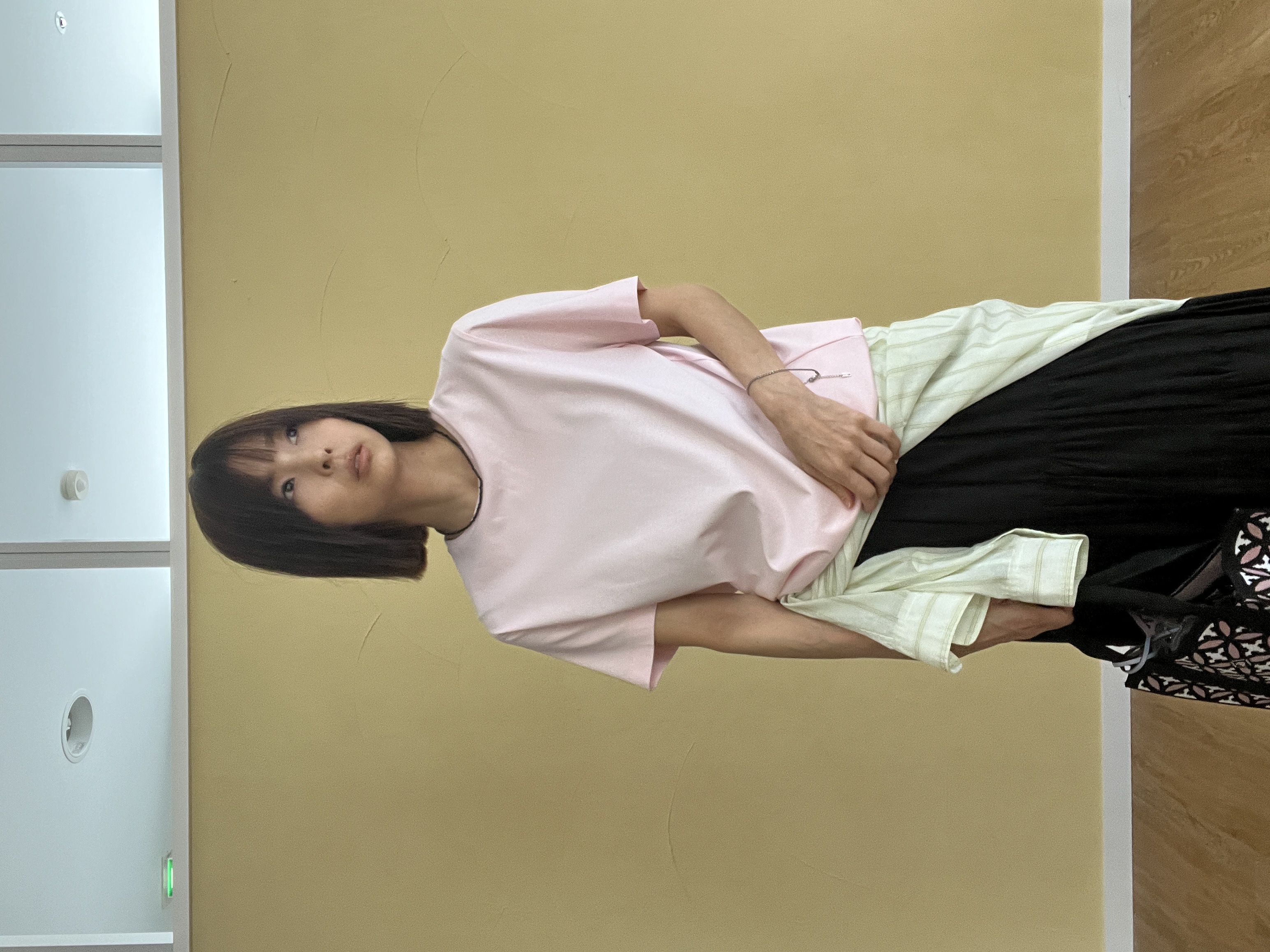 misaさんの「DRESSTERIOR｜【接触冷感／抗菌防臭／消臭】アイスクリアコットンTシャツ」を使ったコーディネート
