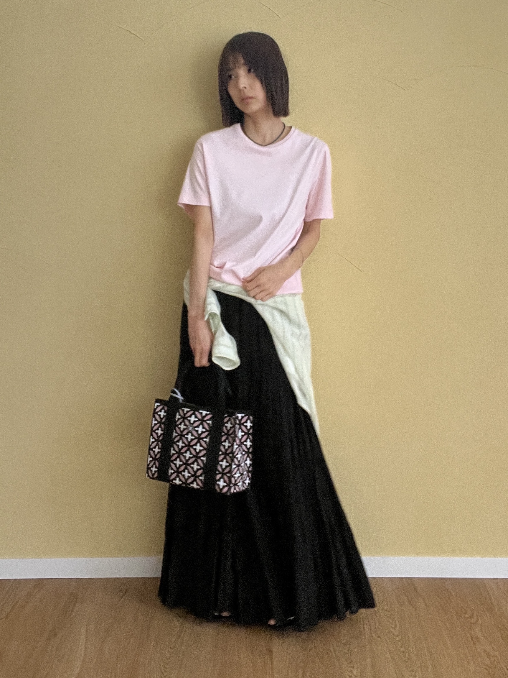 misaさんの「DRESSTERIOR｜【接触冷感／抗菌防臭／消臭】アイスクリアコットンTシャツ」を使ったコーディネート