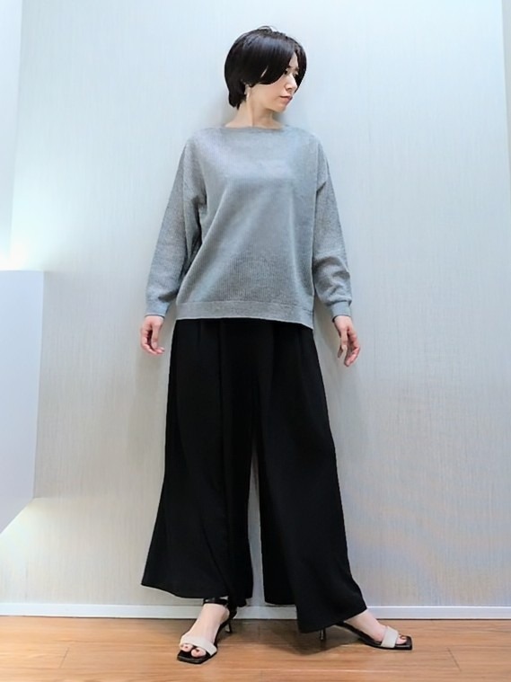 ミズタさんの「UNTITLED｜シアーメッシュニット」を使ったコーディネート